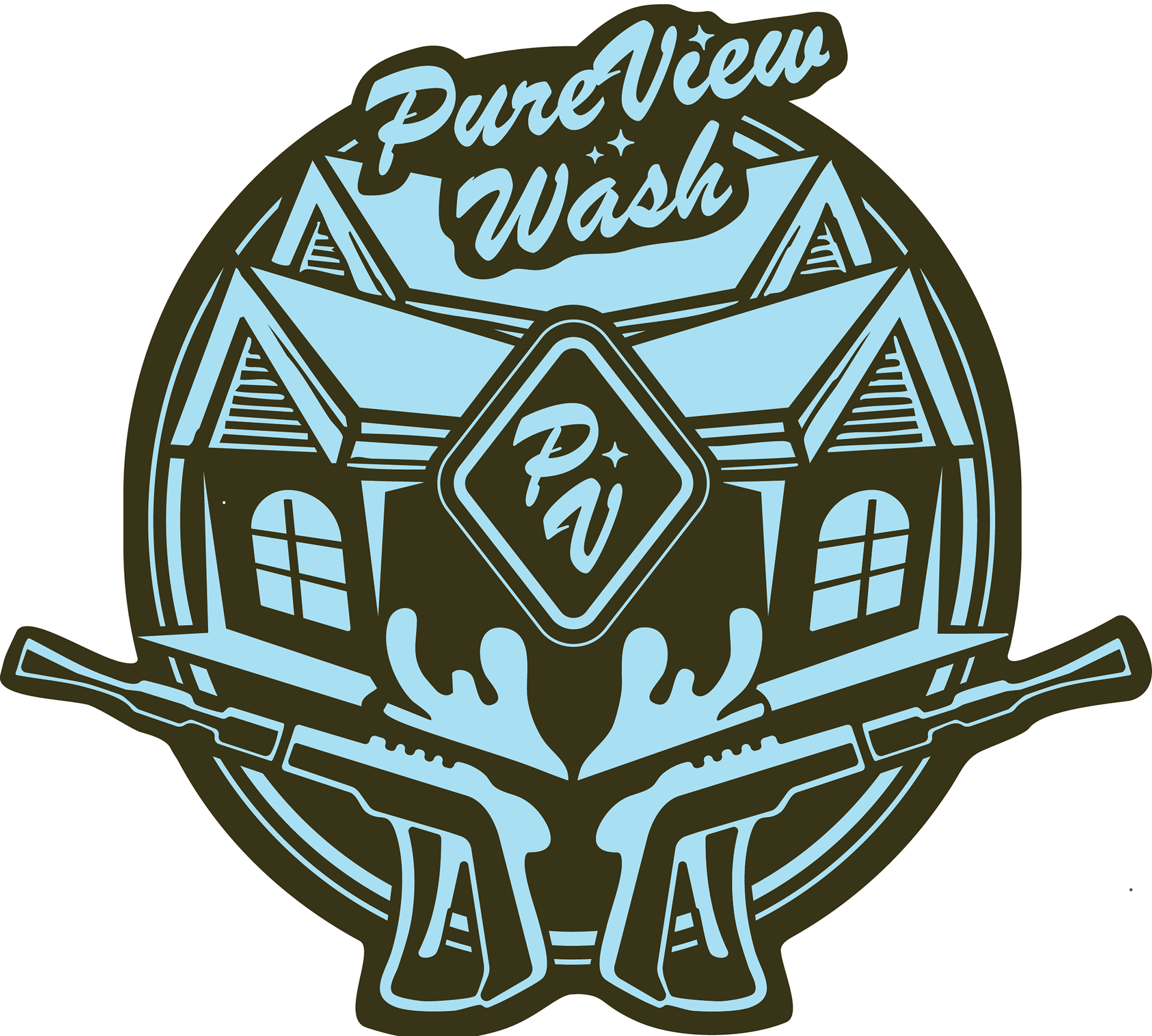 PureView Wash Custom Illustration