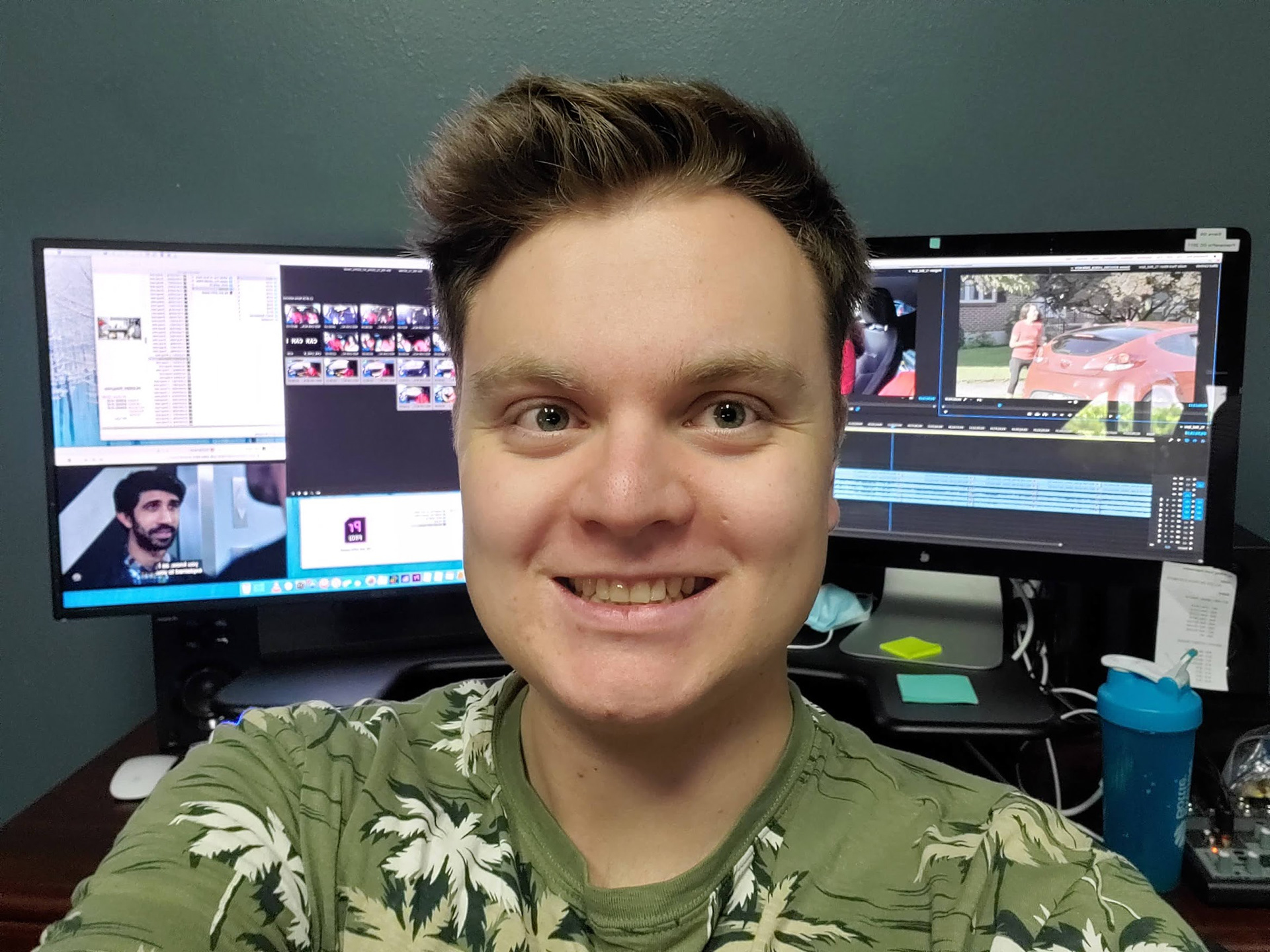 Bronson in the Editing Suite