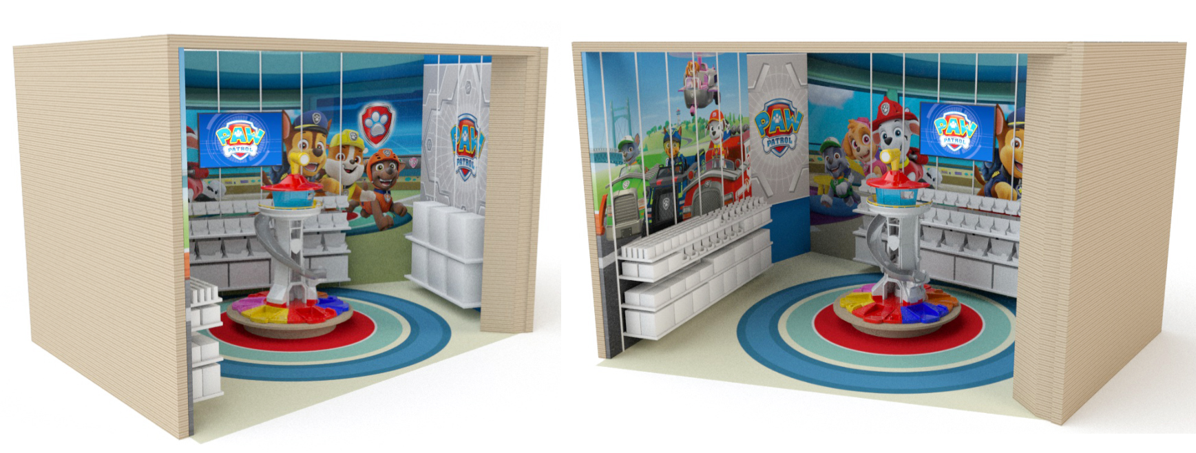 CONCEPTUAL RENDERINGS BEFORE FINAL BUILD OUT