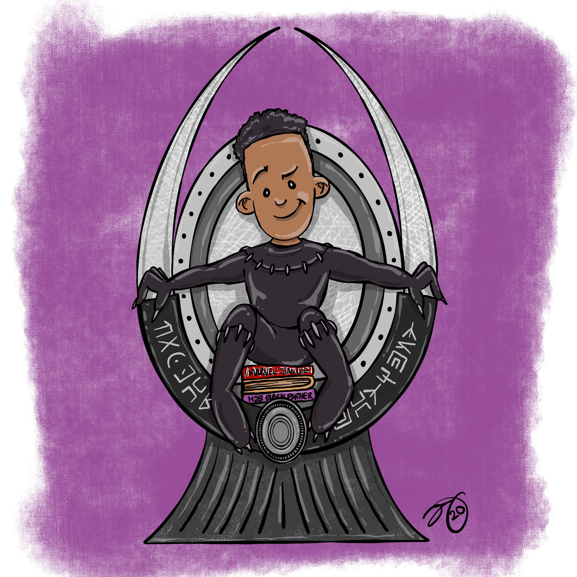KID BLACK PANTHER