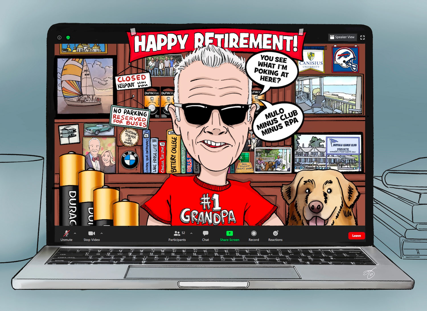 HAPPY RETIREMENT, ROB