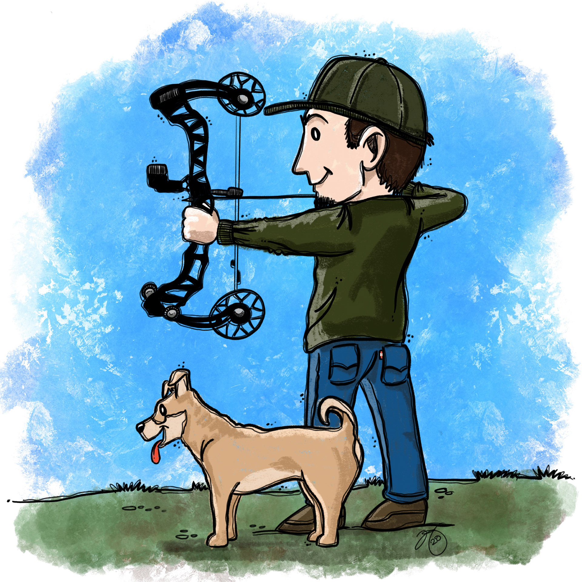 A BOY AND HIS DOG