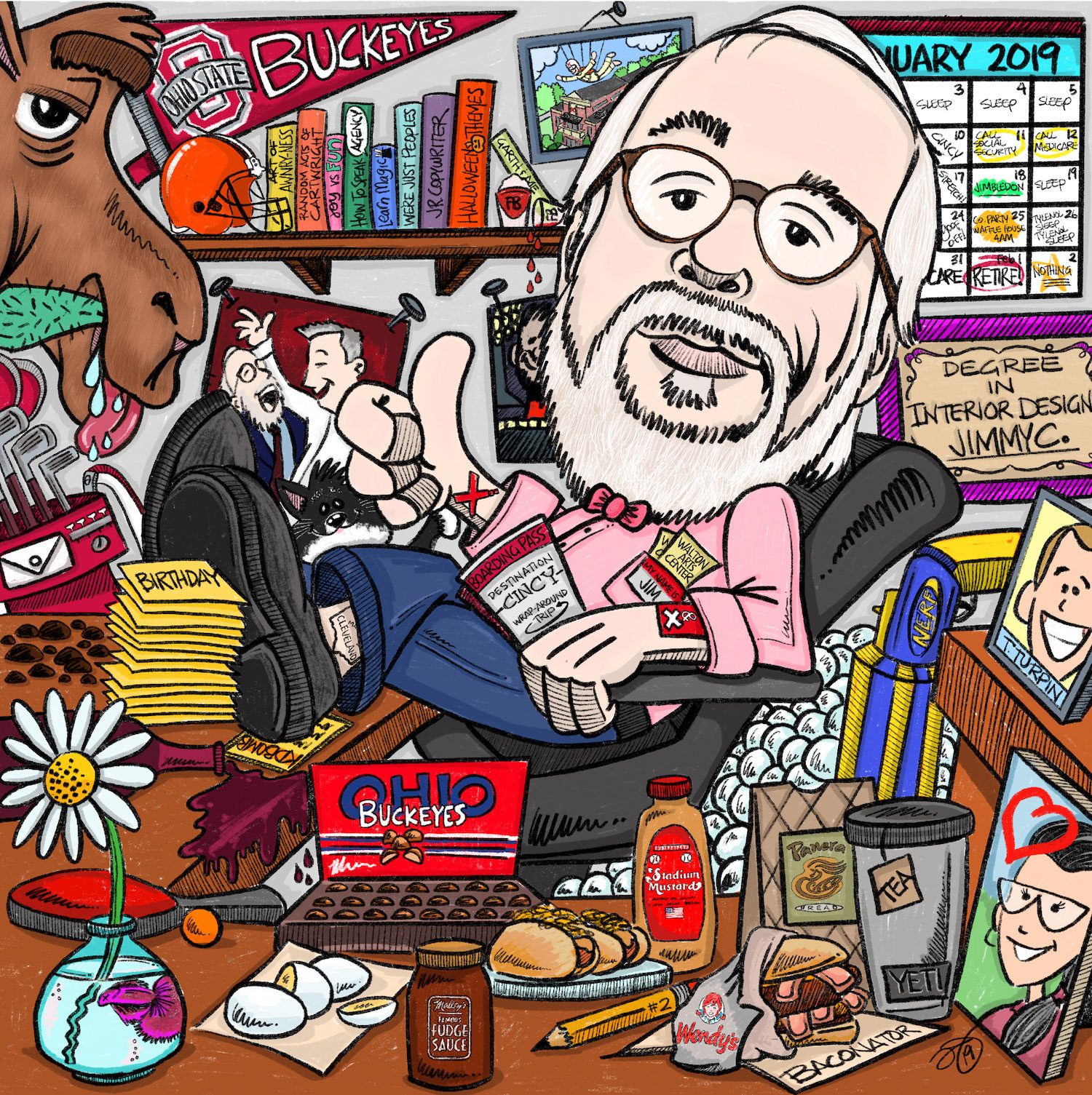 JIM RETIRES