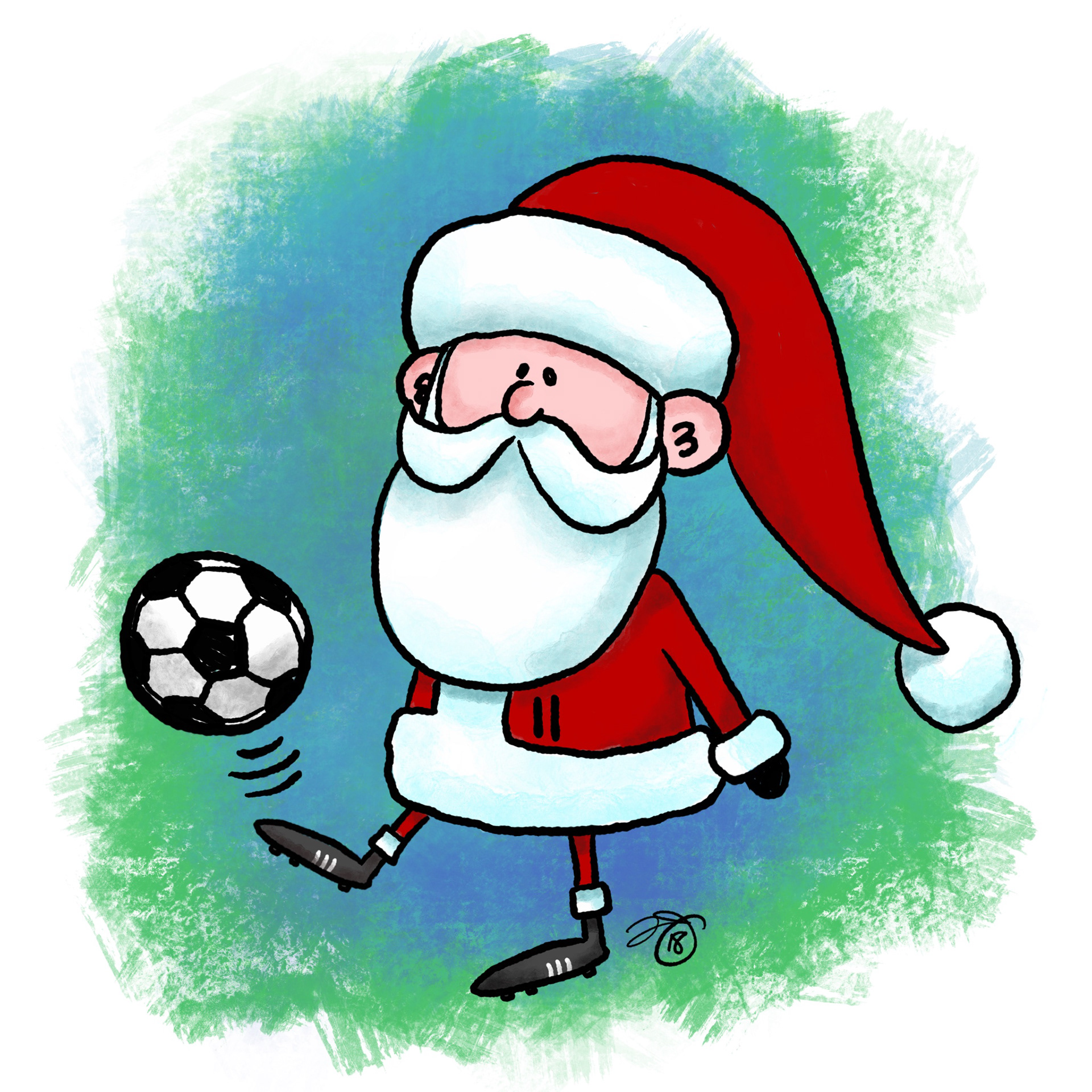 SOCCER SANTA