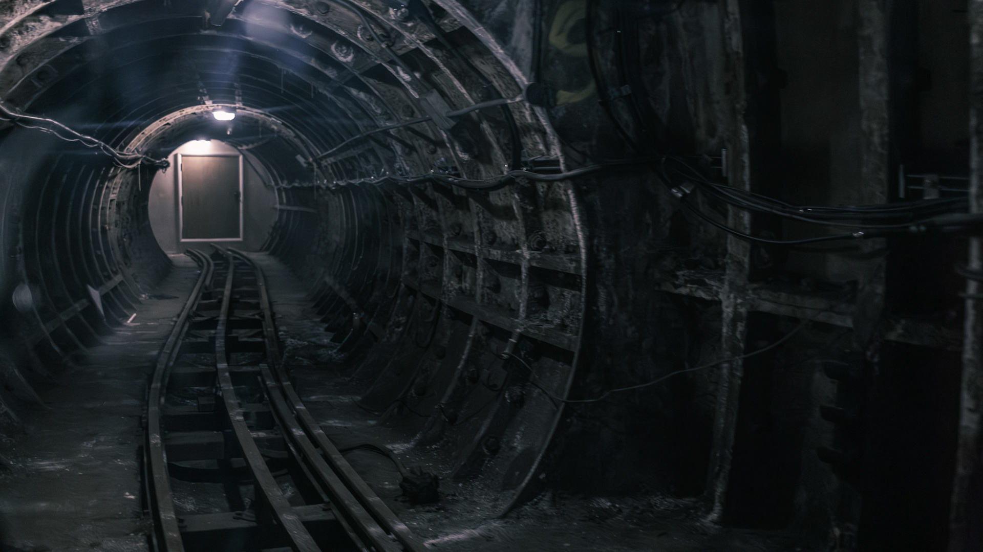 21 metres below London runs the disused Post Office Railway. Driverless trains delivered millions of letters daily.