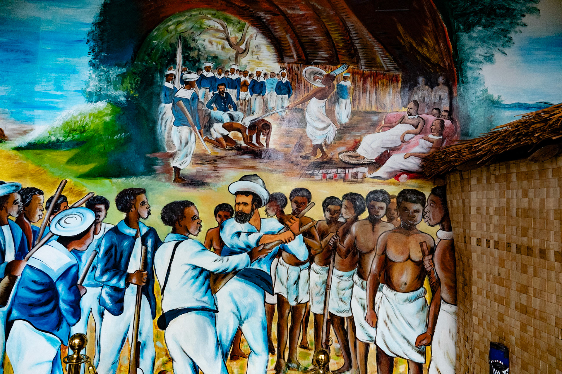 De Brazza Mural