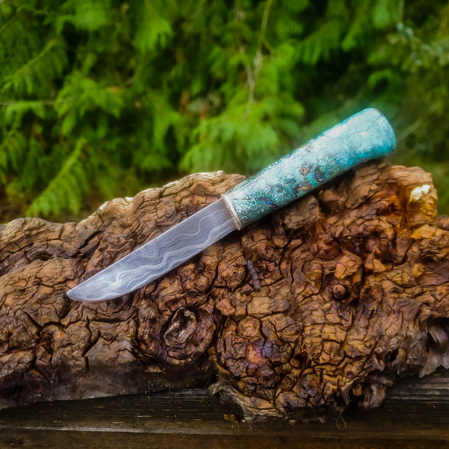1084/15n20, bronze and maple burl