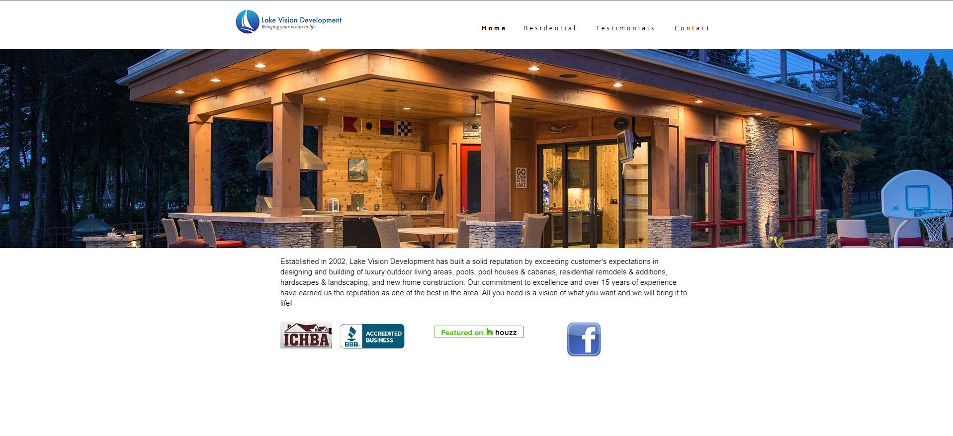 UI design and photography for website