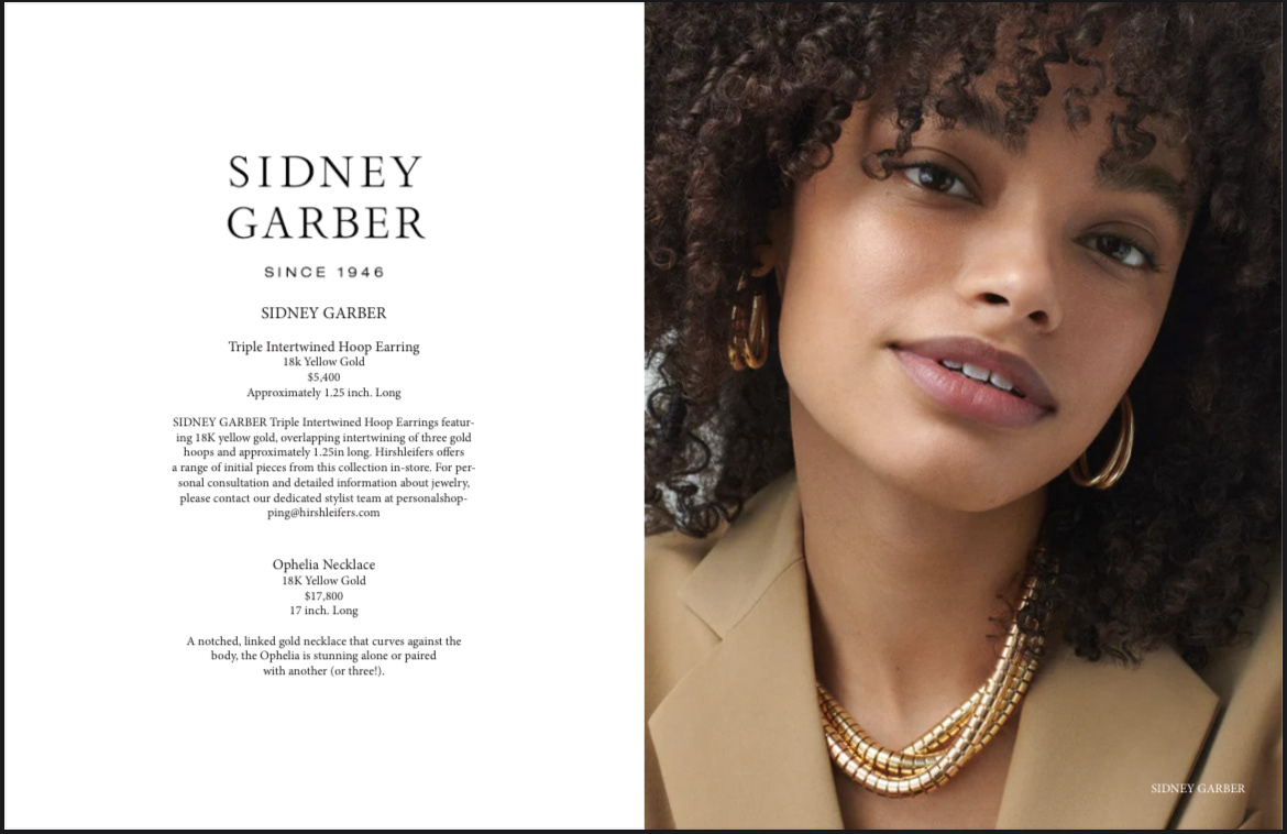 Conceptual SIDNEY GARBER advertisement