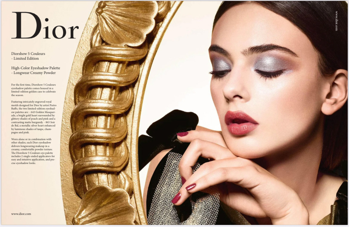 Conceptual DIOR advertisement