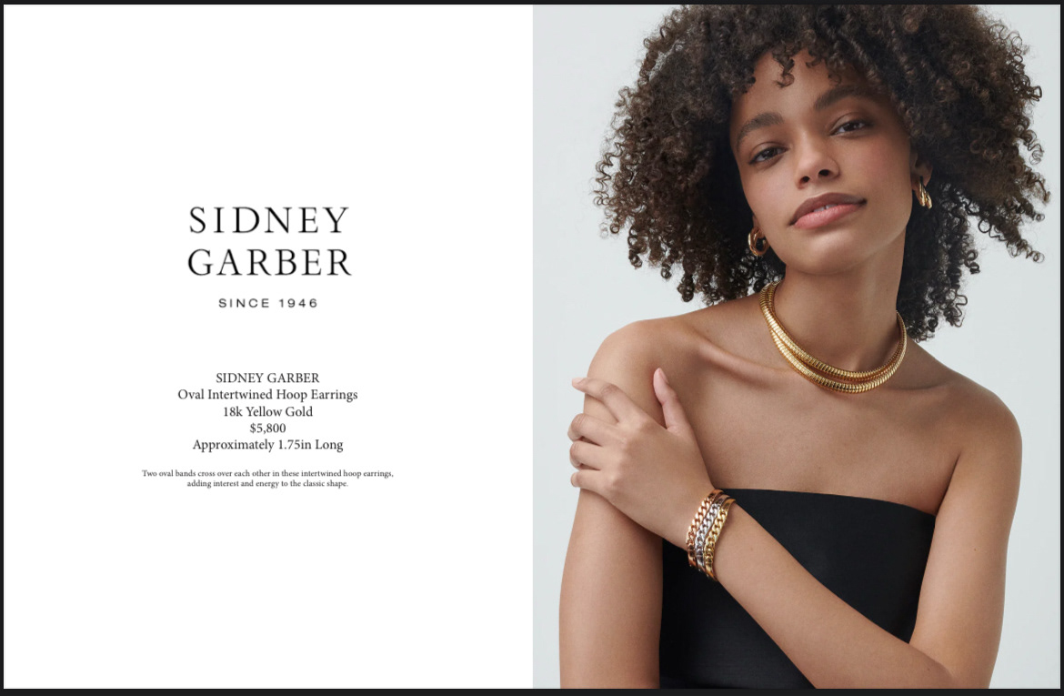 Conceptual SIDNEY GARBER advertisement