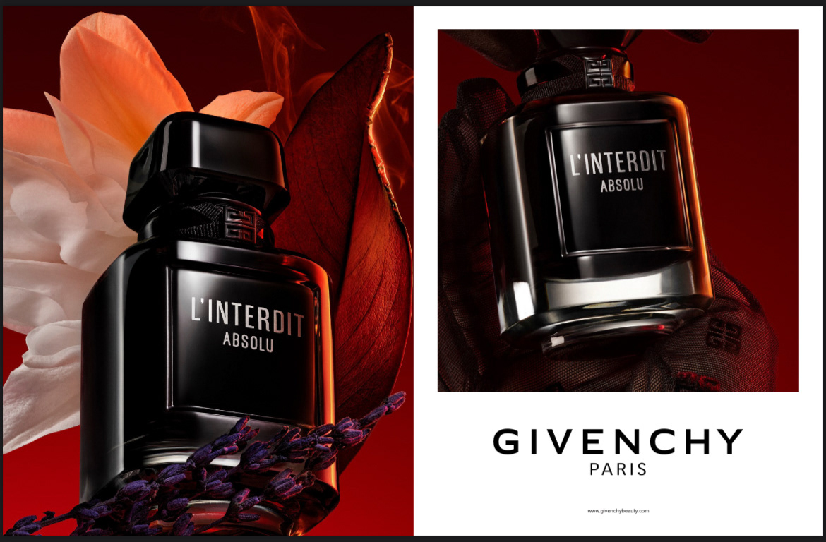 Conceptual GIVENCHY advertisement