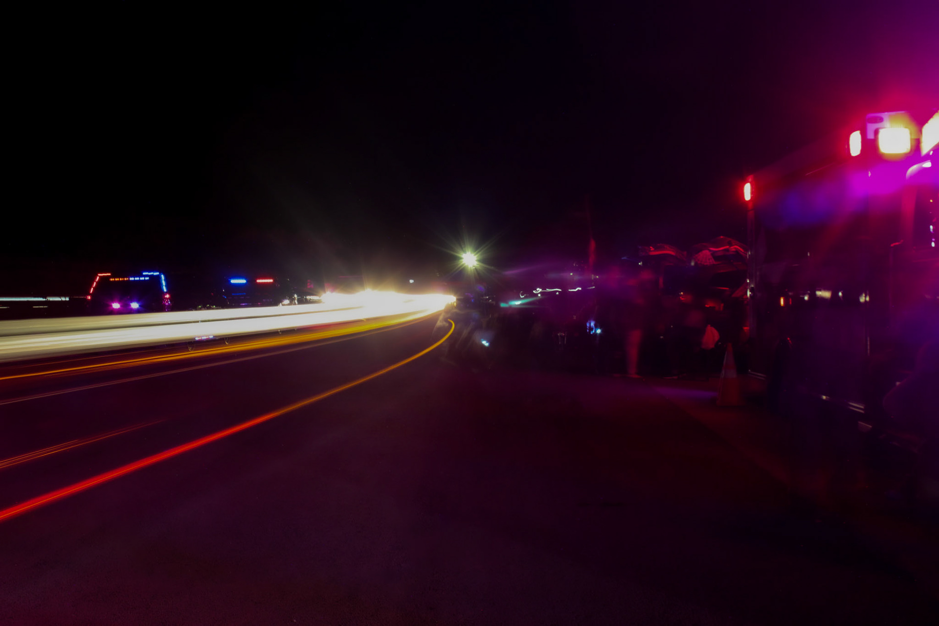Long Exposure of the event - Tye, TX