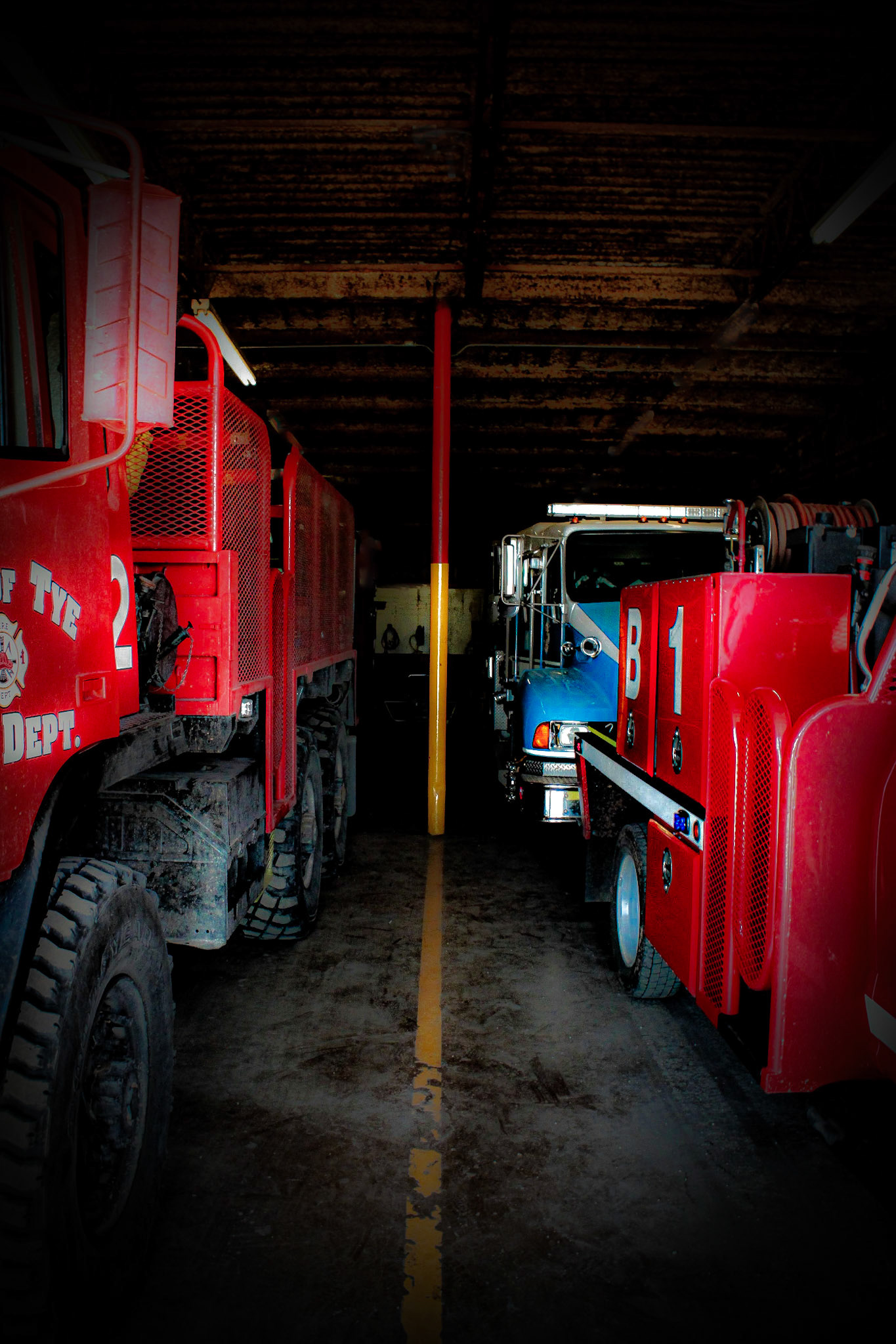 Trucks in the Station - Tye Volunteer Fire Department, TX
