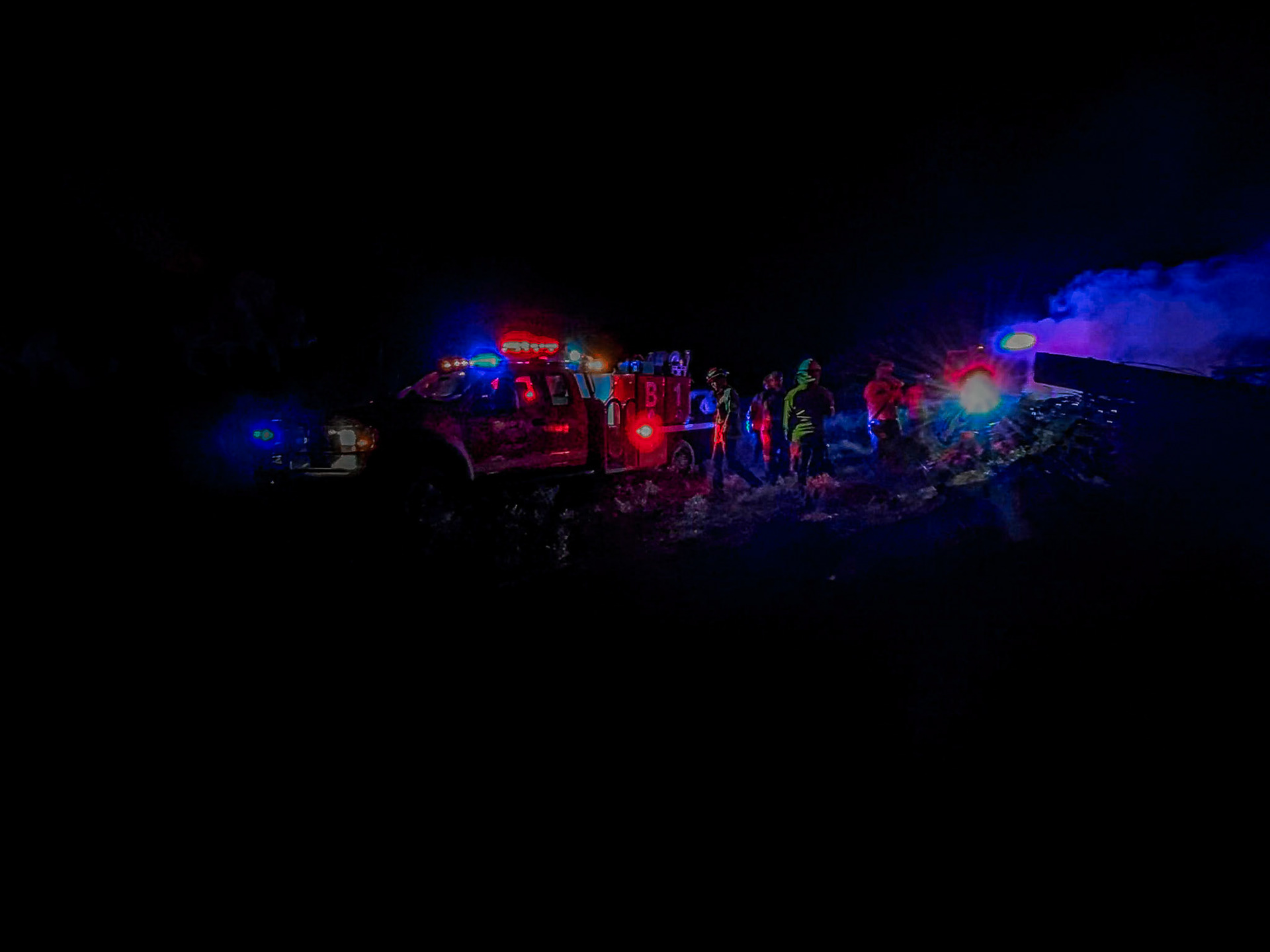 Firefighters On-Scene, Taylor County, TX