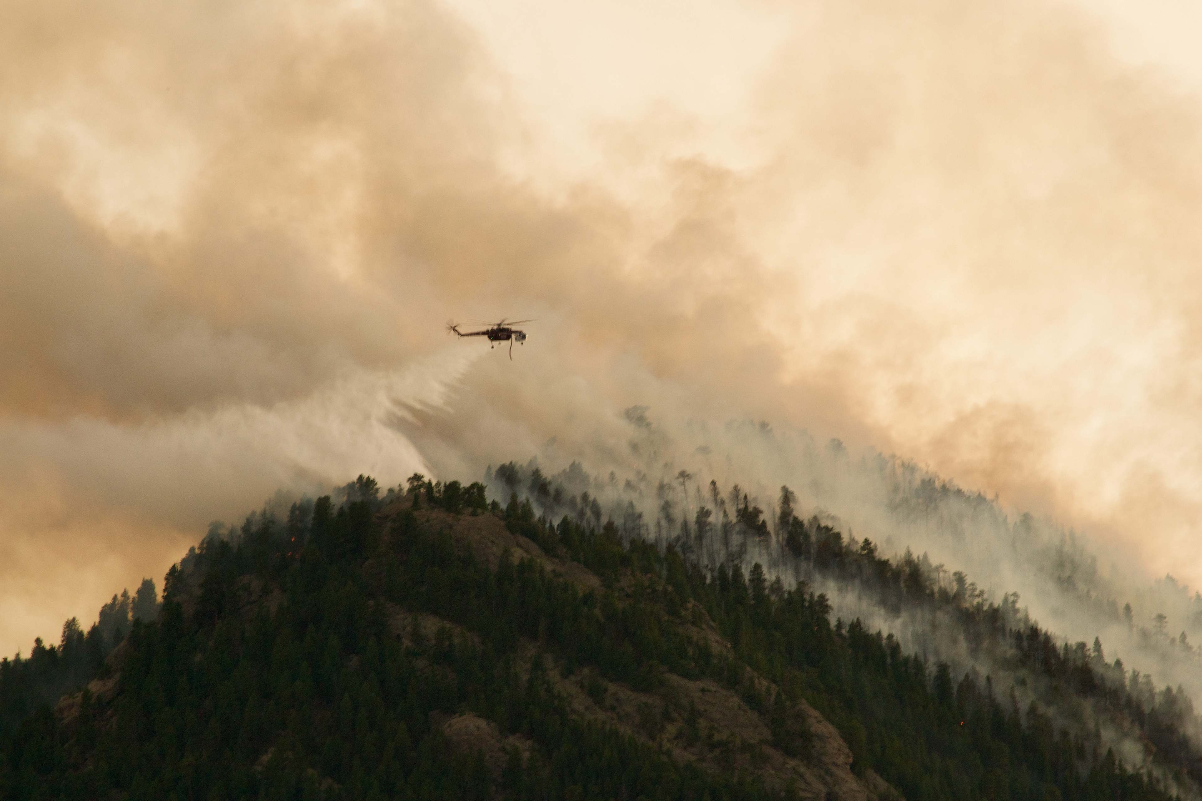 The cause of the fire is undetermined, but lightning/nature was ruled out © 2022 Geoffrey Erdahl