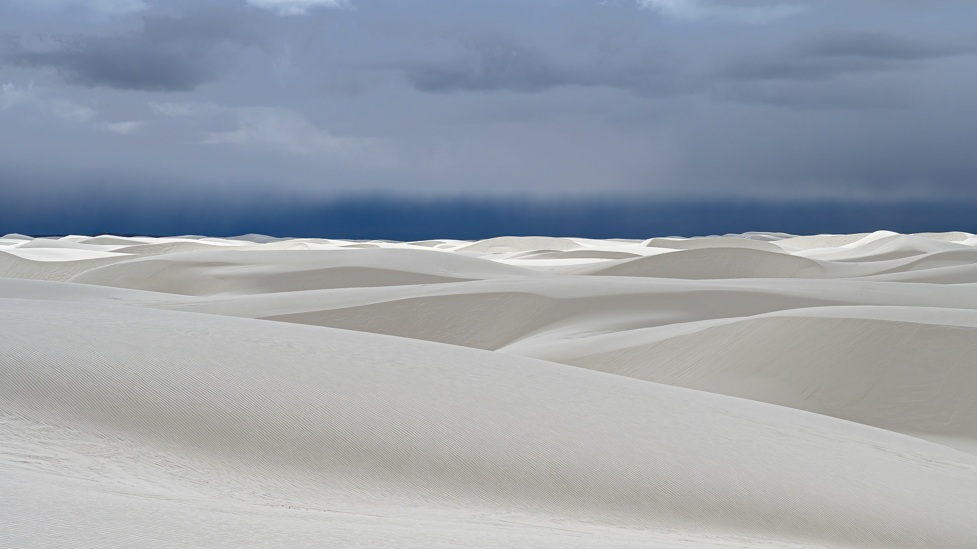 Storm at White Sands