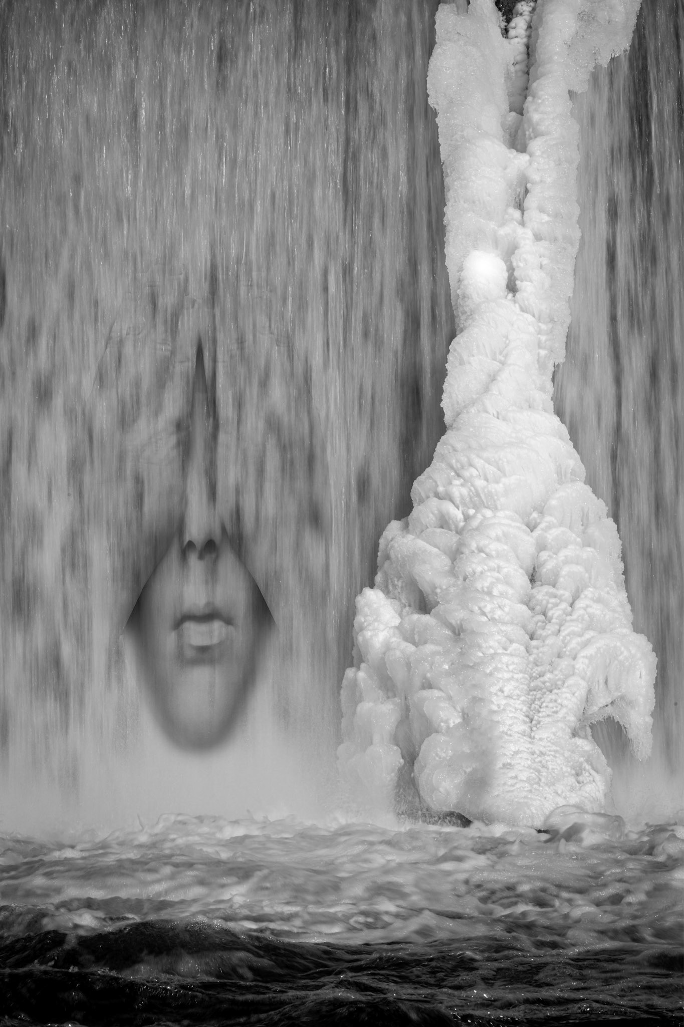 Man in the Falls