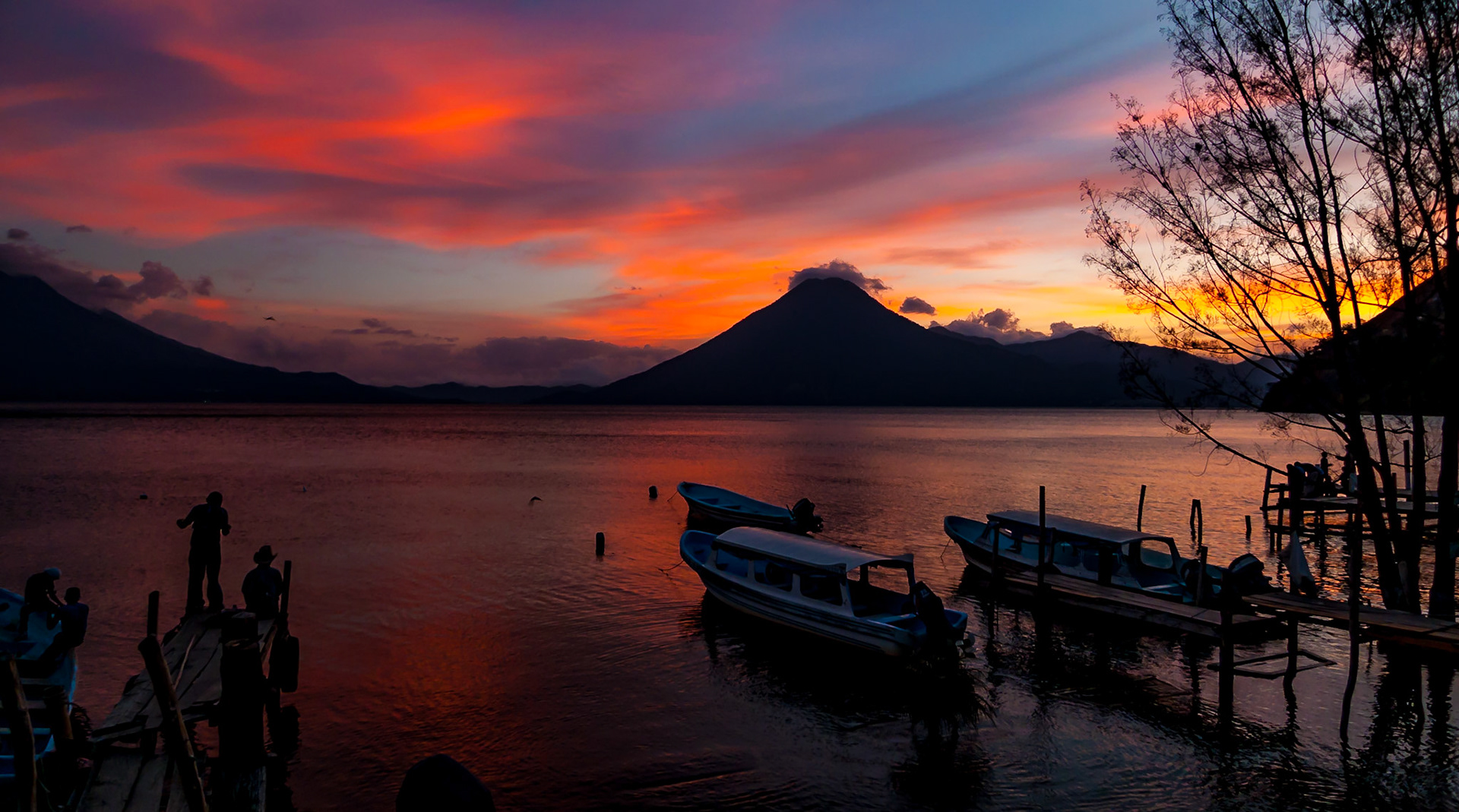 Lake Atitlan Sunset