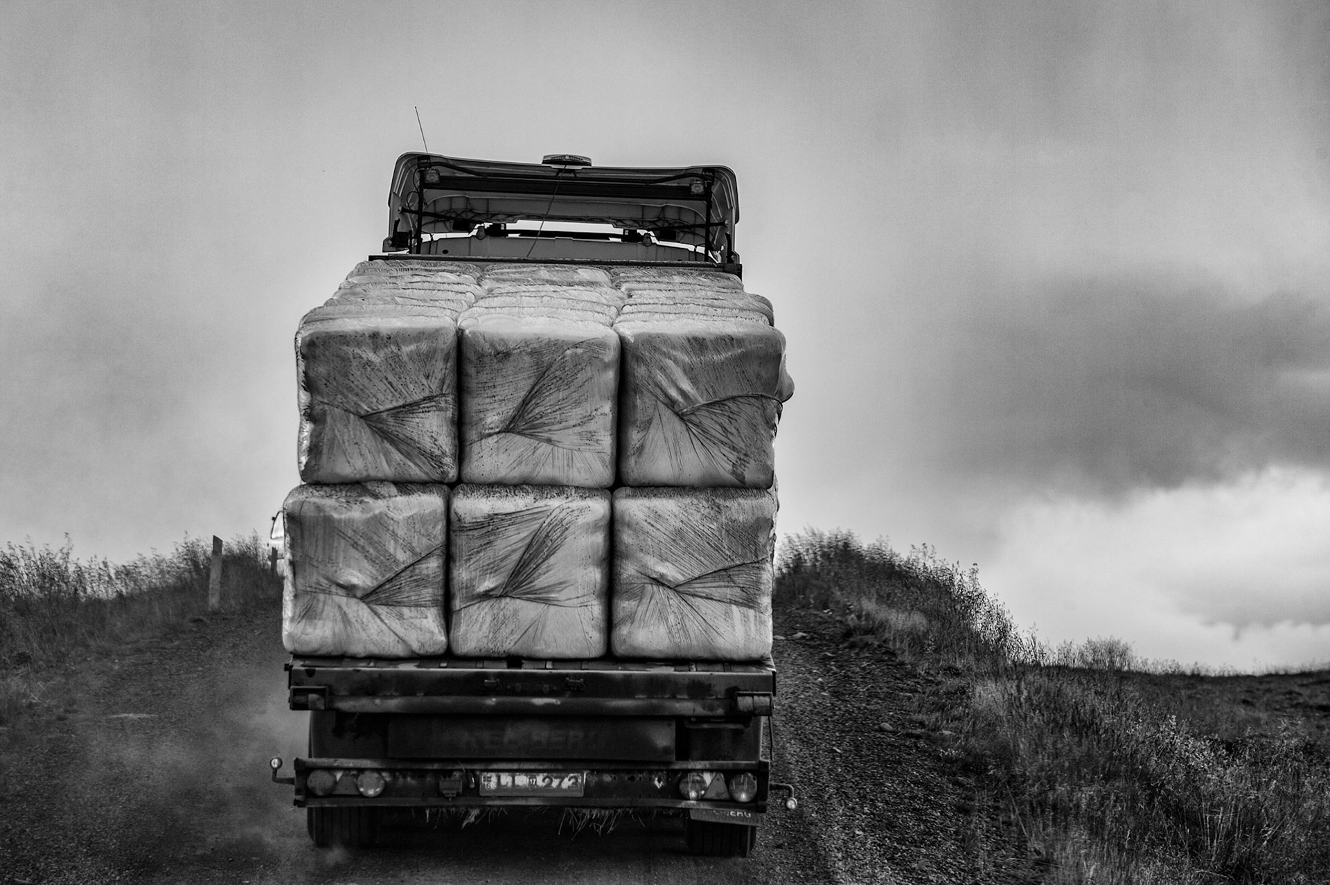 Iceland Dusty Road