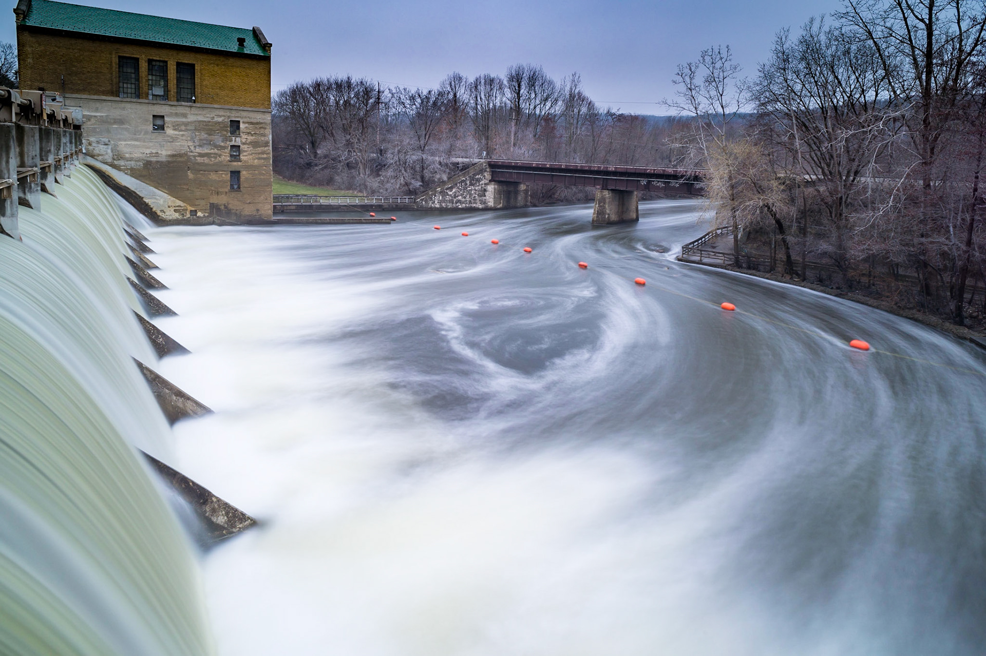 Barton Dam Wide Open