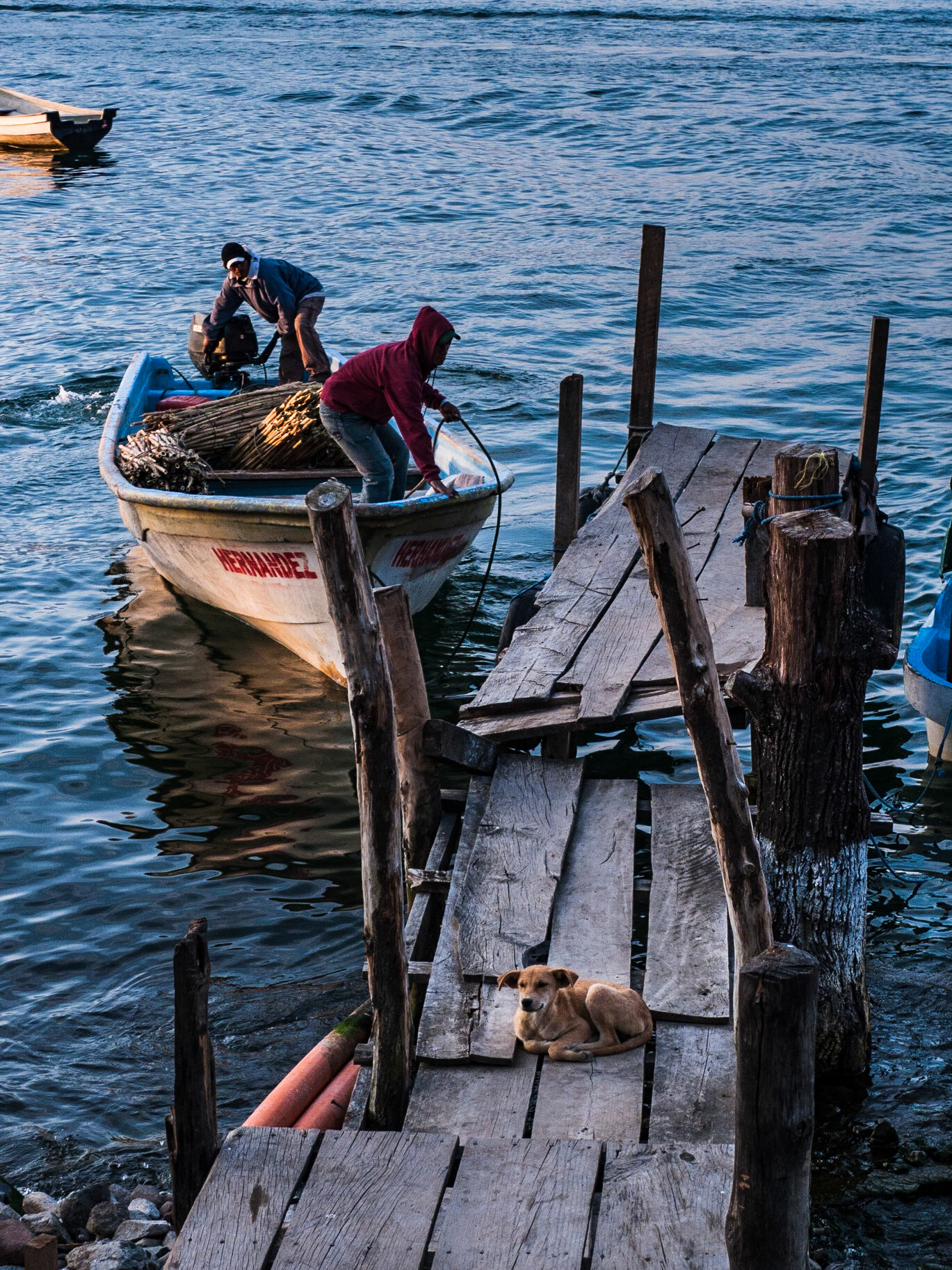 Morning at Lake Atitlan