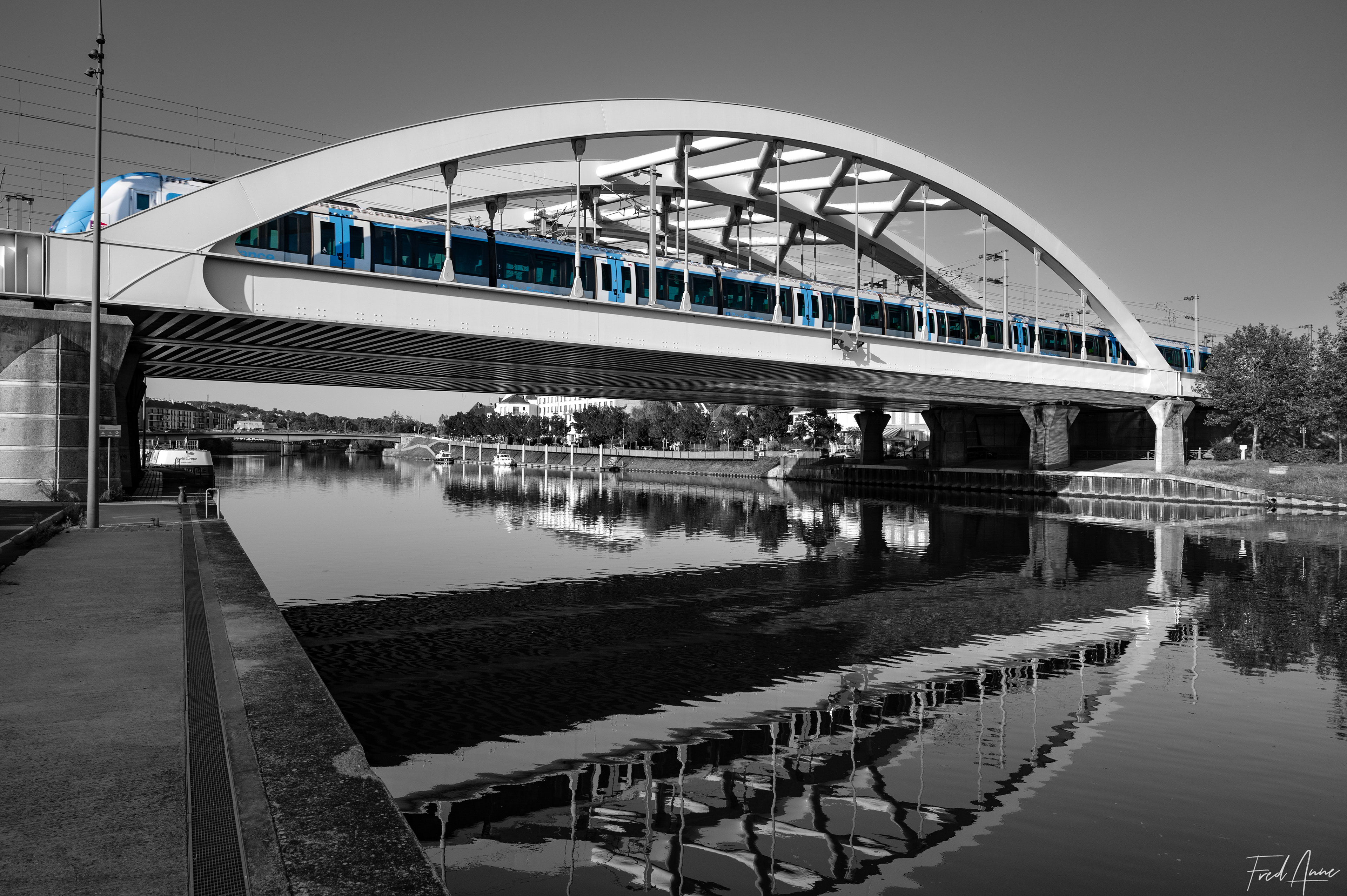 St Ouen l'Aumône - Pont SNCF
