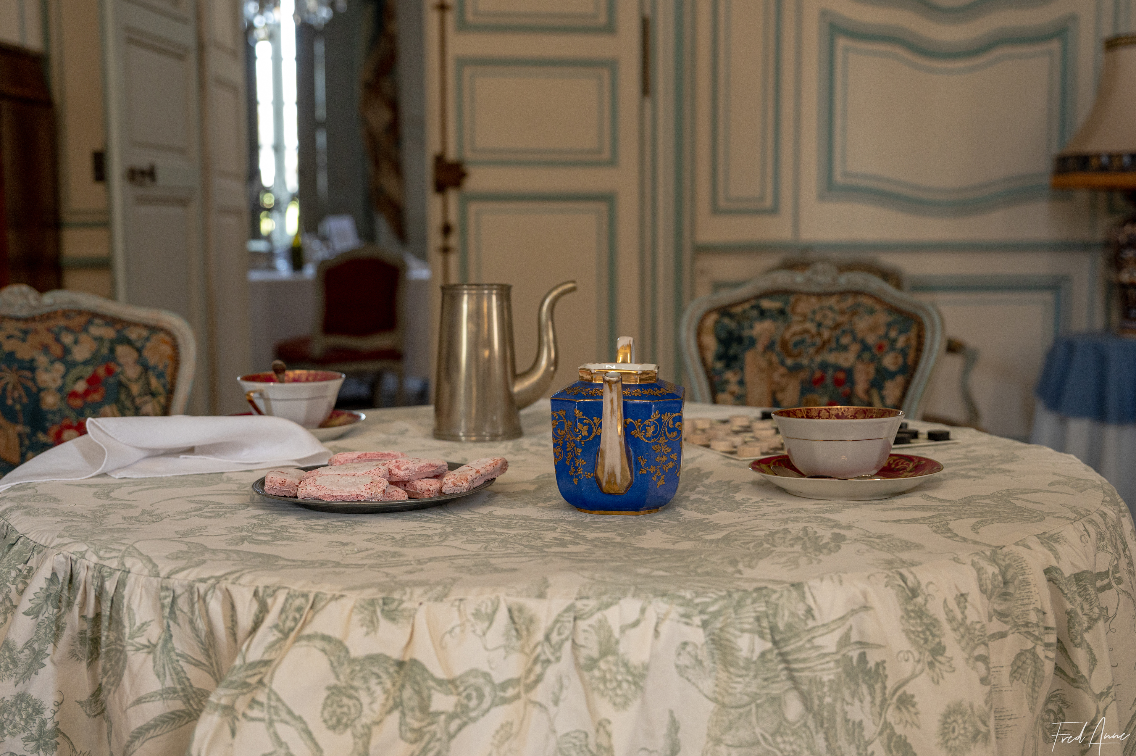 Domaine de Villarceaux - table au Château au haut