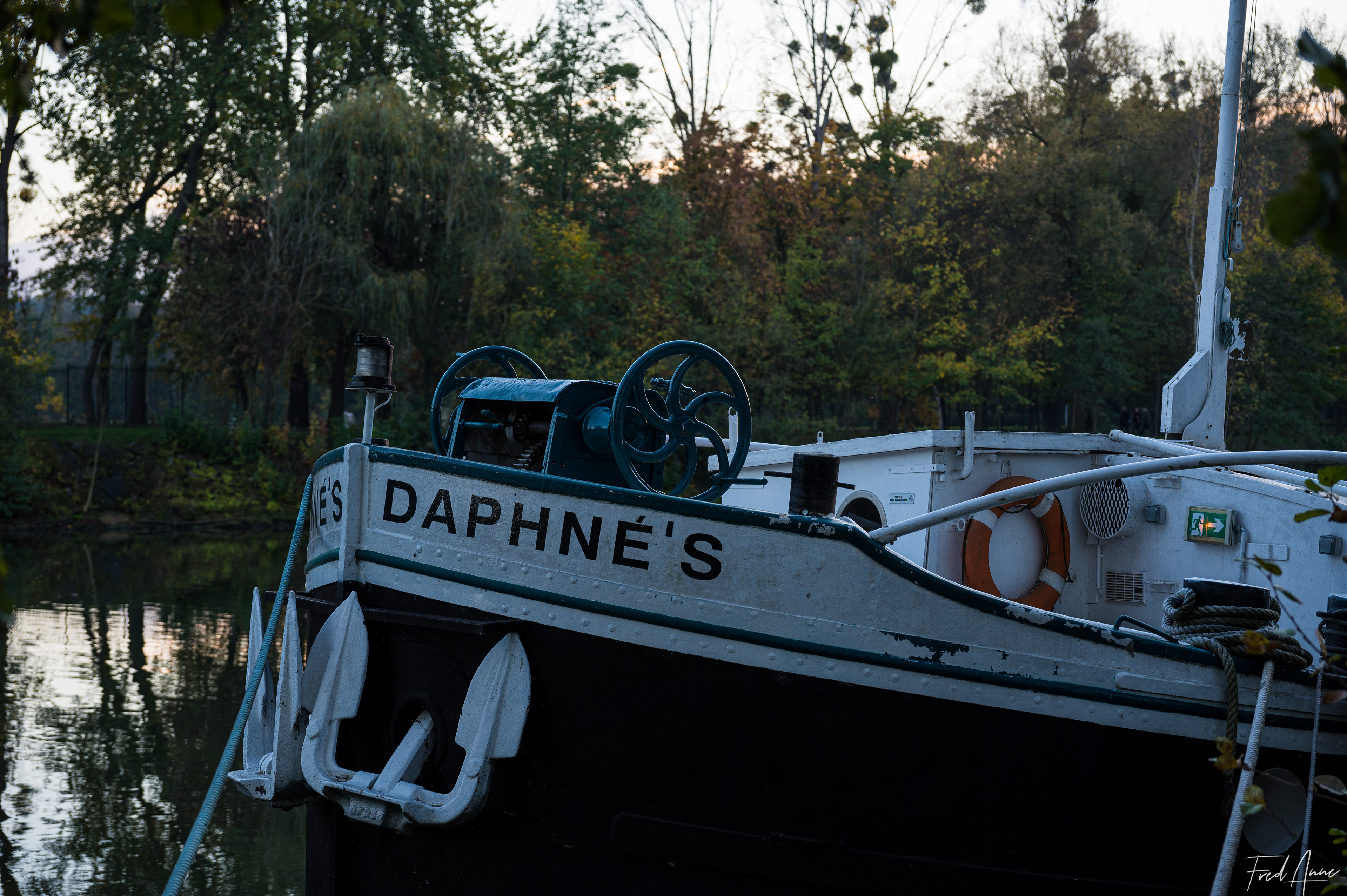 Auvers sur Oise - Péniche