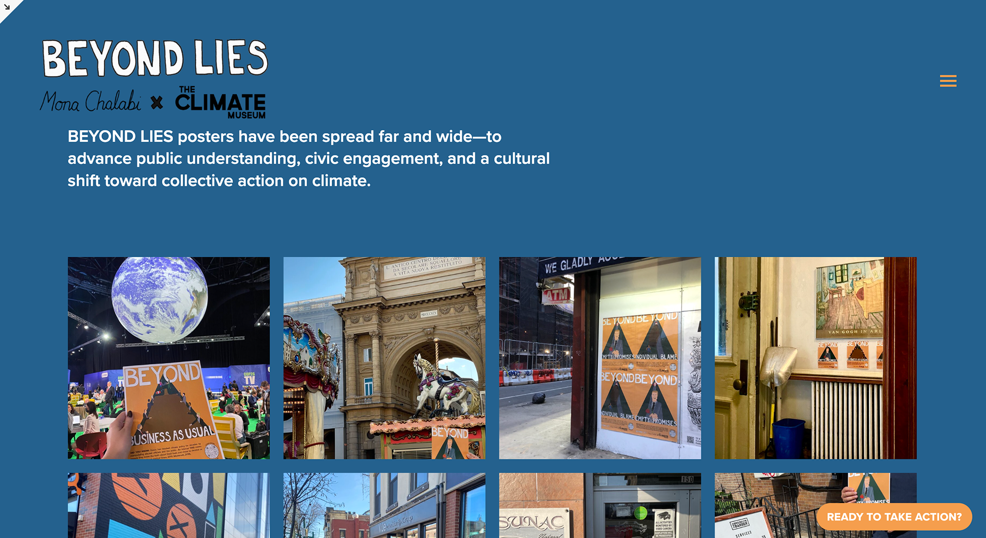 Beyond Lies Website Design