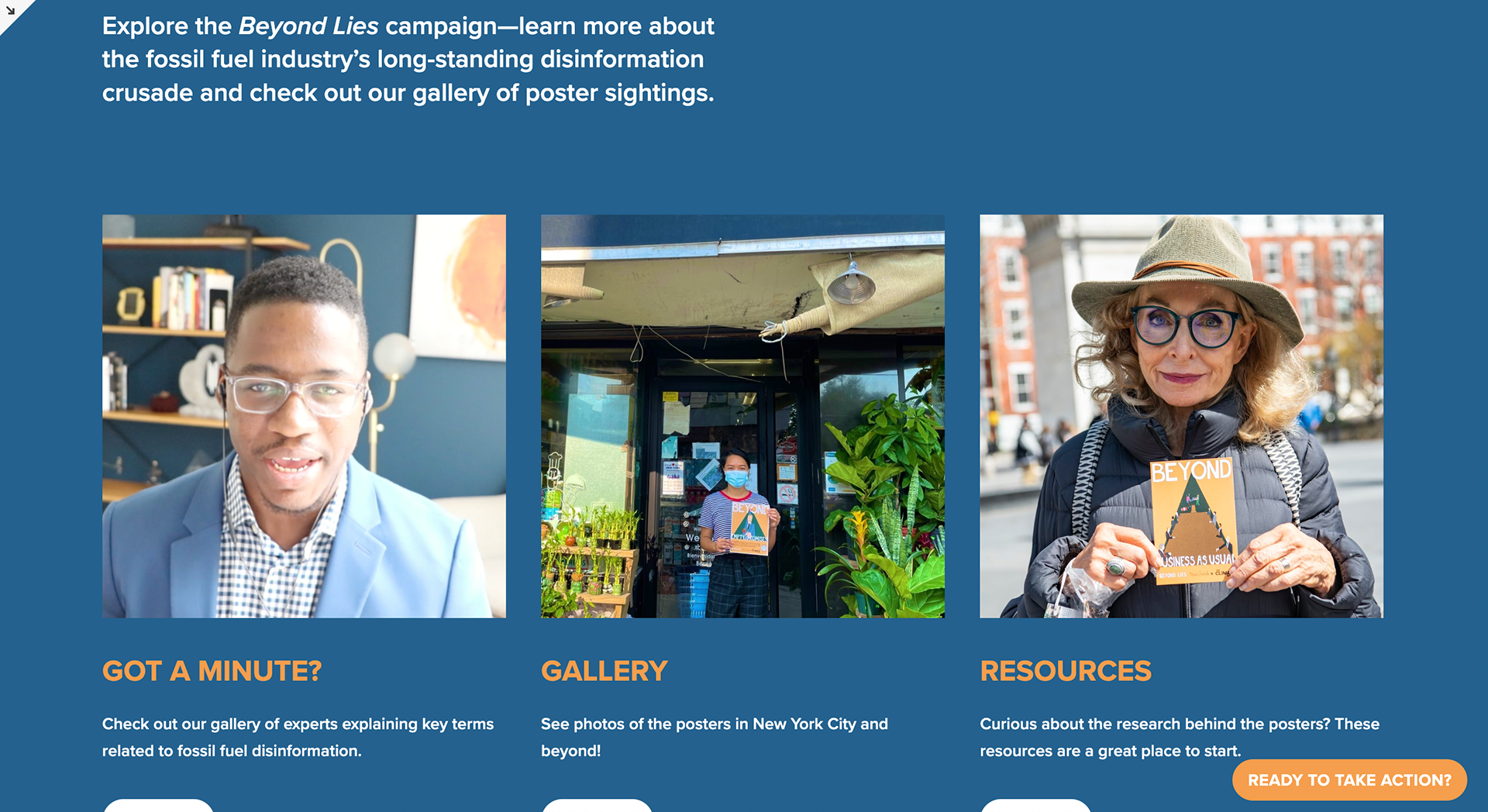 Beyond Lies Website Design