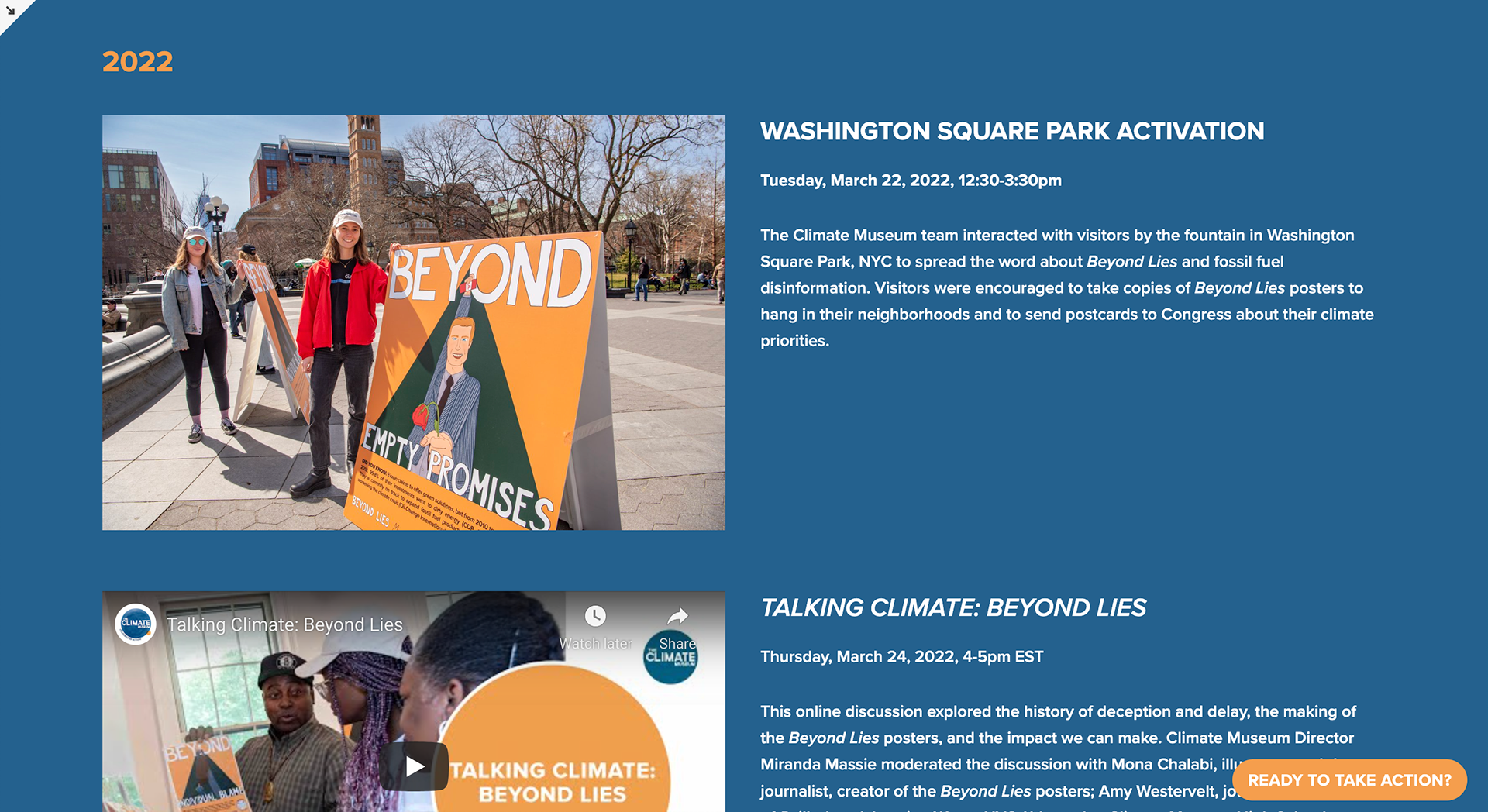 Beyond Lies Website Design
