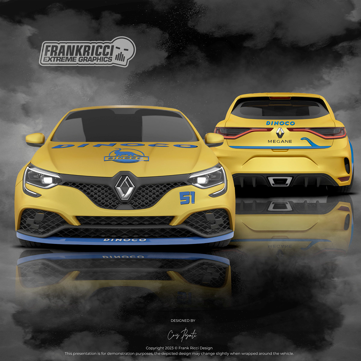 Frank Ricci Design - [Renault Megane RS] Dinoco