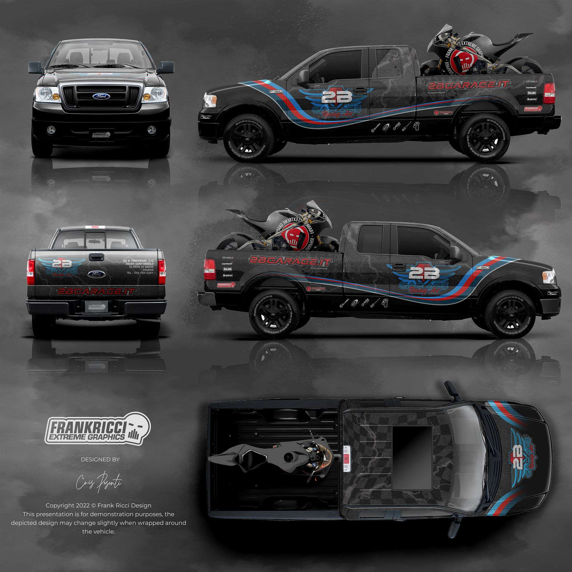 FORD F-150 Urban Style Black