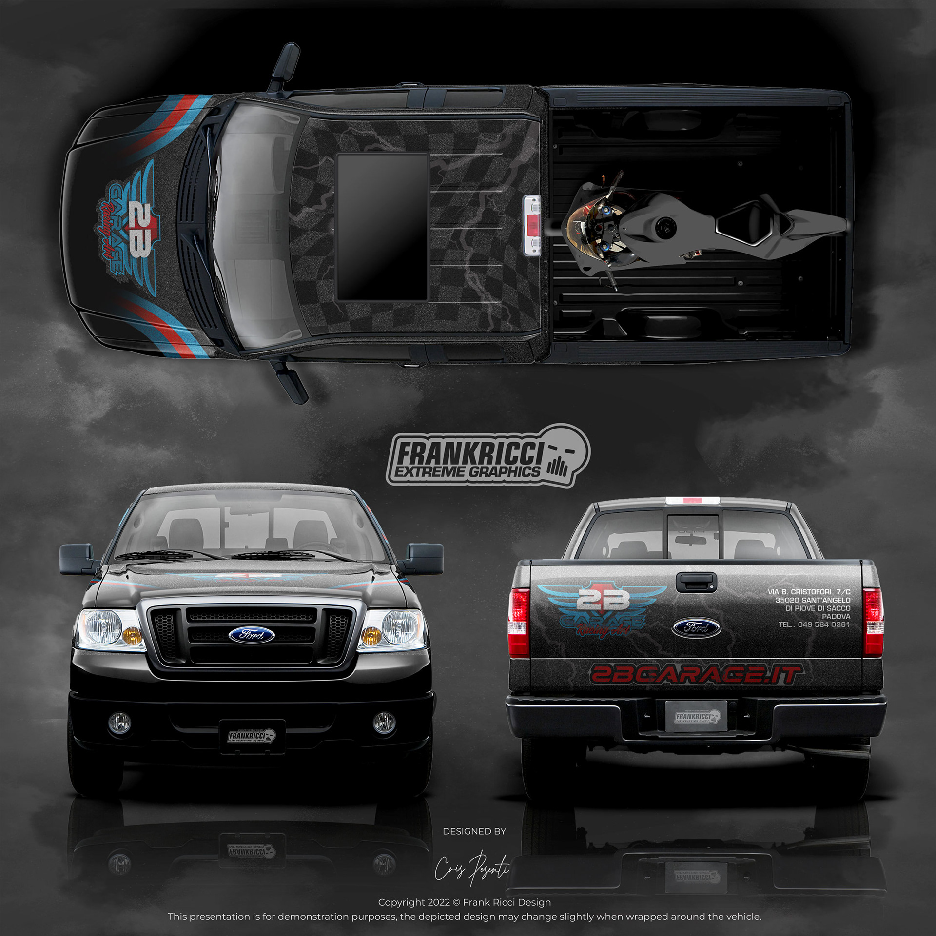 FORD F-150 Urban Style Black