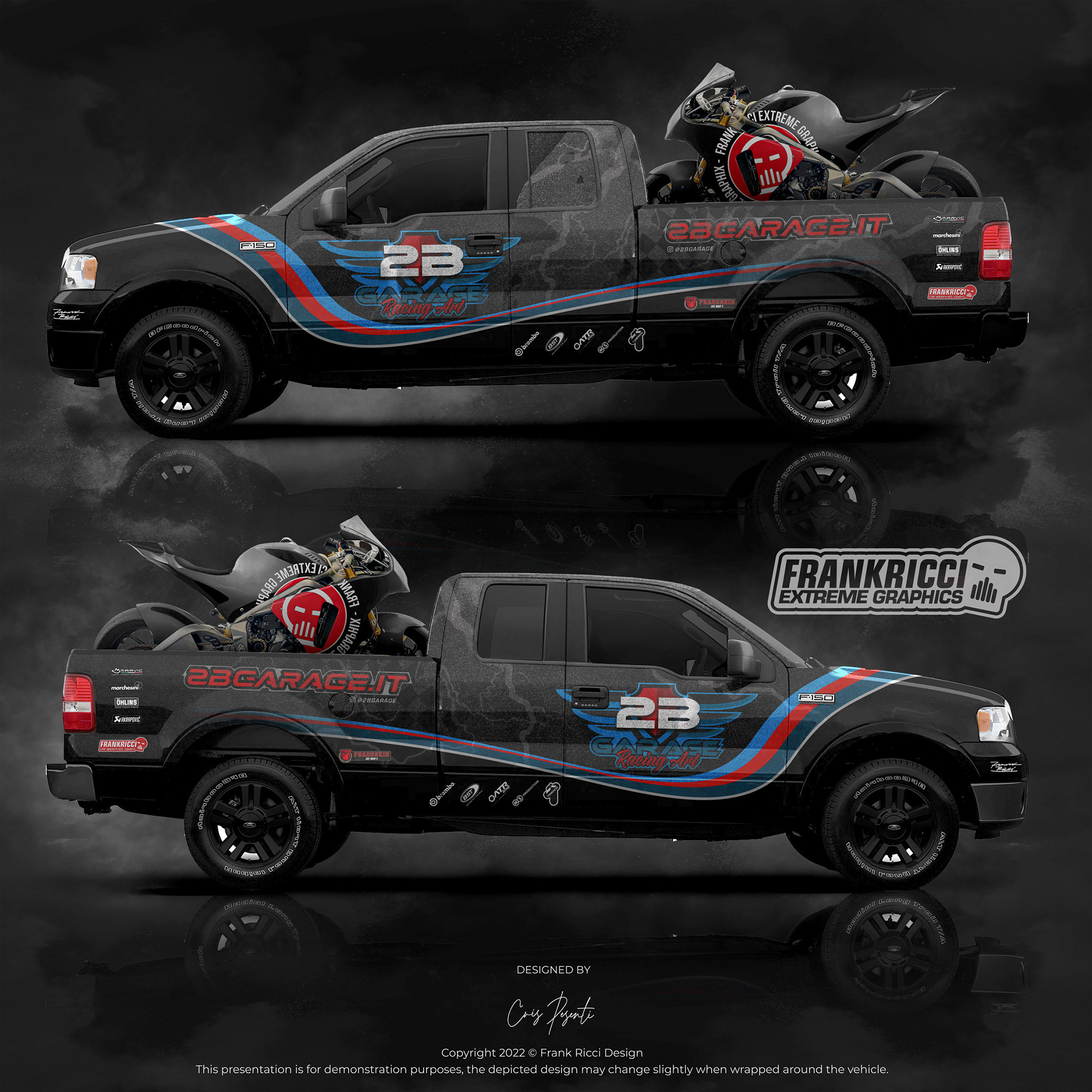 FORD F-150 Urban Style Black