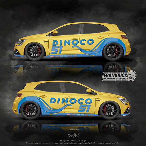 Frank Ricci Design - [Renault Megane RS] Dinoco