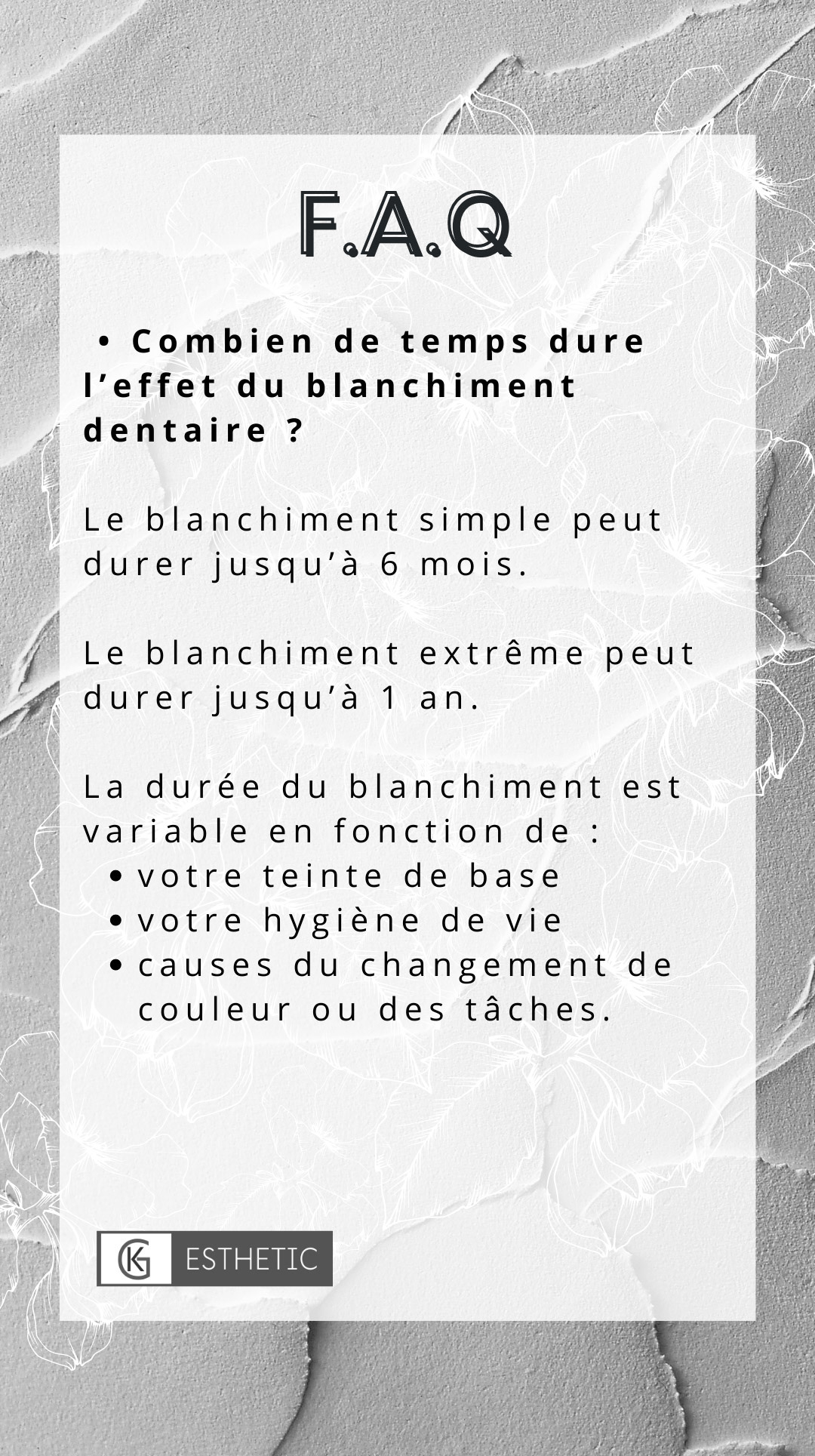 Tarifs &amp; FAQ - 4