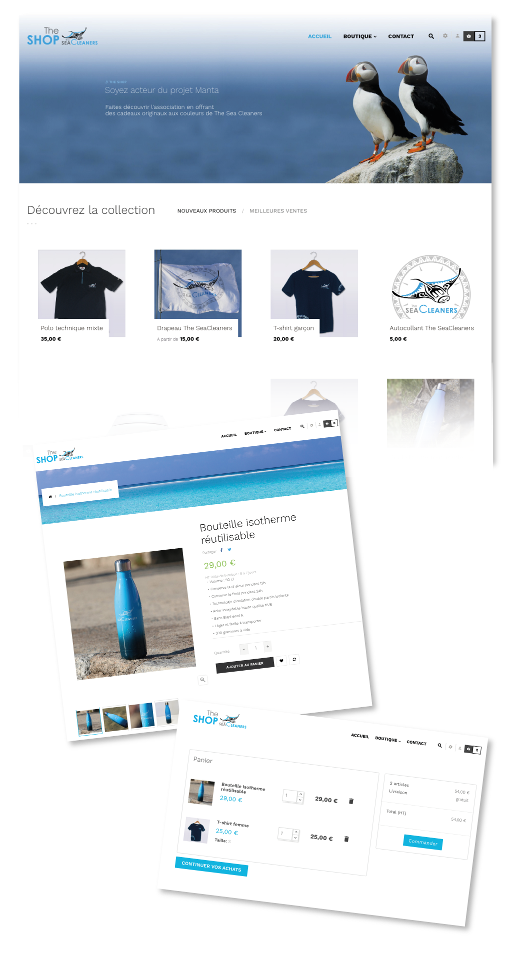 Création et gestion d'un site de vente en ligne - Prestashop