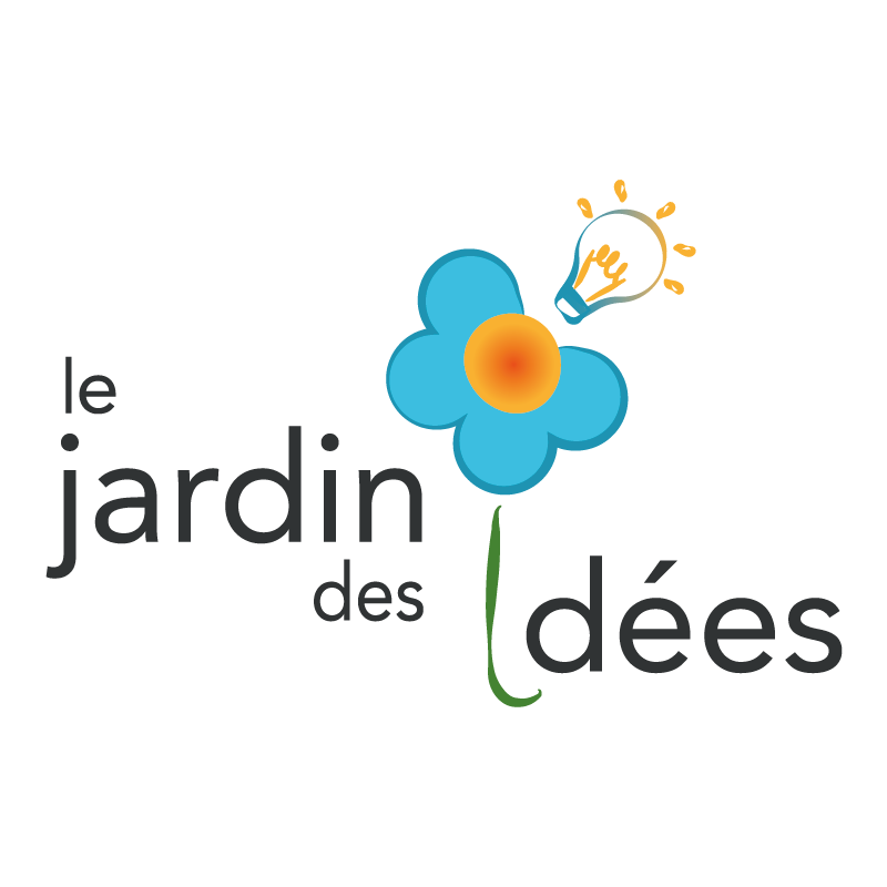 Logotype de l'association "le jardin des idées"