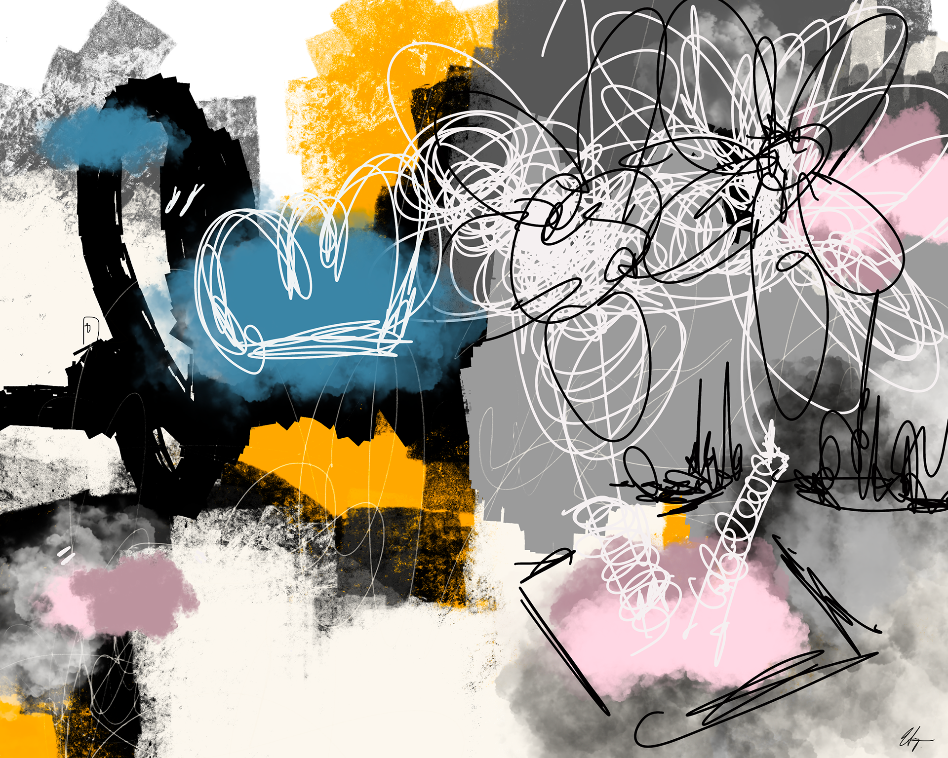 In The Garden | 2022 | 3000 x 2400 px | Digital Mixed Media