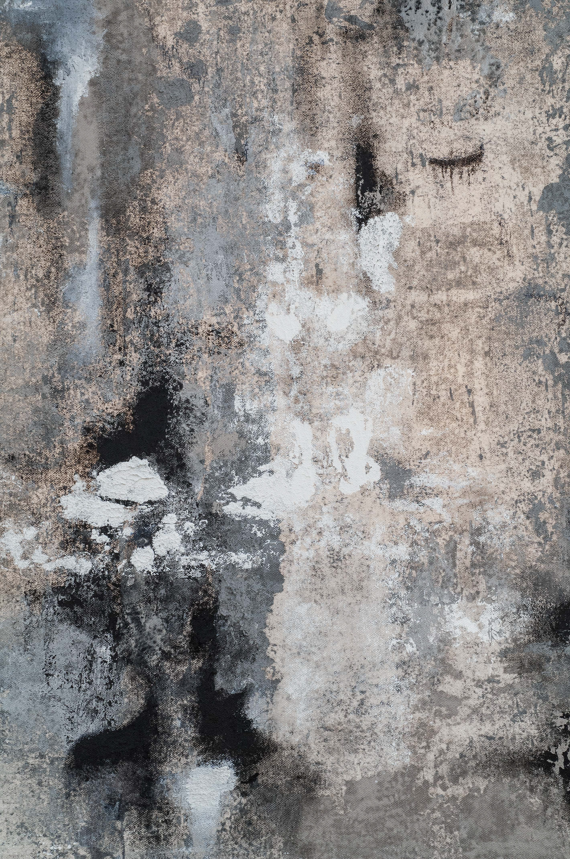 Berlin | 2015 | 24 x 36 in. | Acrylic, enamel and pastel on canvas | Sold
