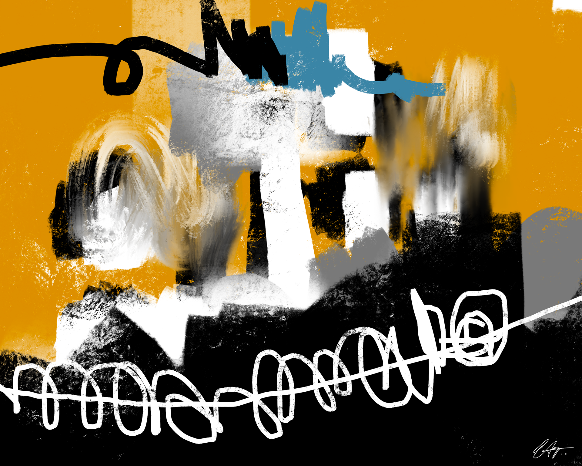 Follow My Lead | 2022 | 3000 x 2400 px | Digital Mixed Media