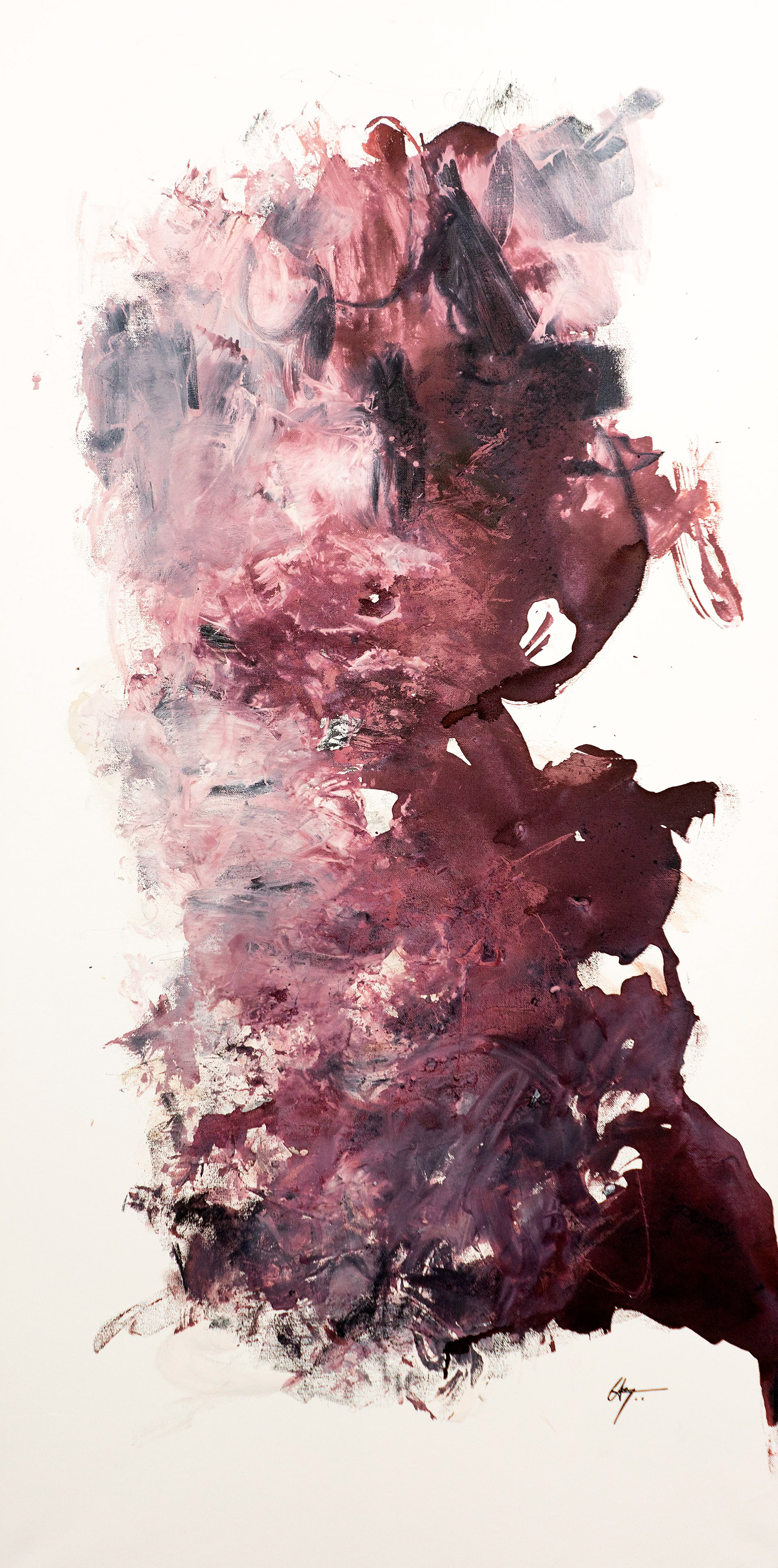 Owen | 2020 | 24 x 48 in. | Oil, enamel & charcoal on canvas | NFS