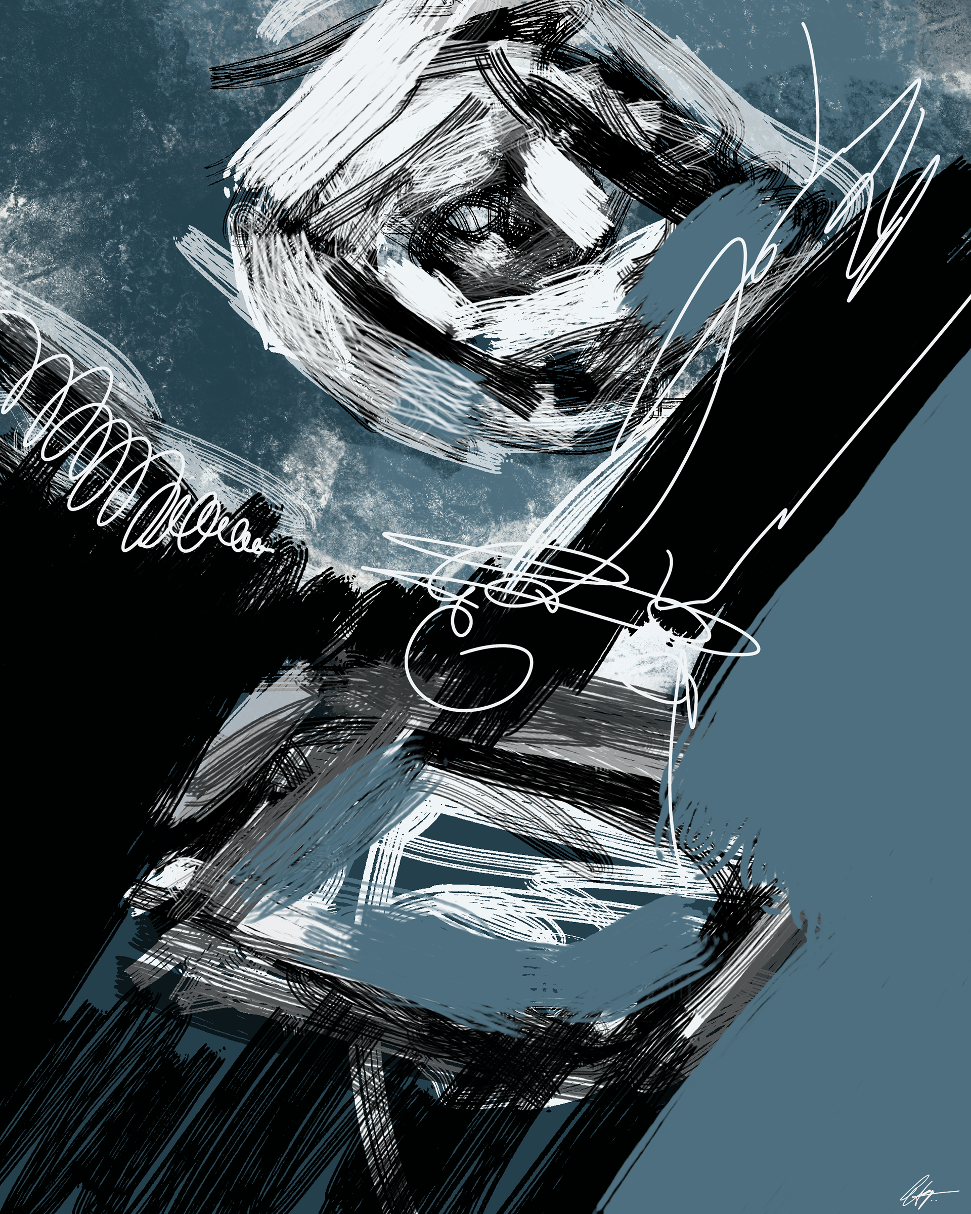 The Catch | 2022 | 2400 x 3000 px | Digital Mixed Media