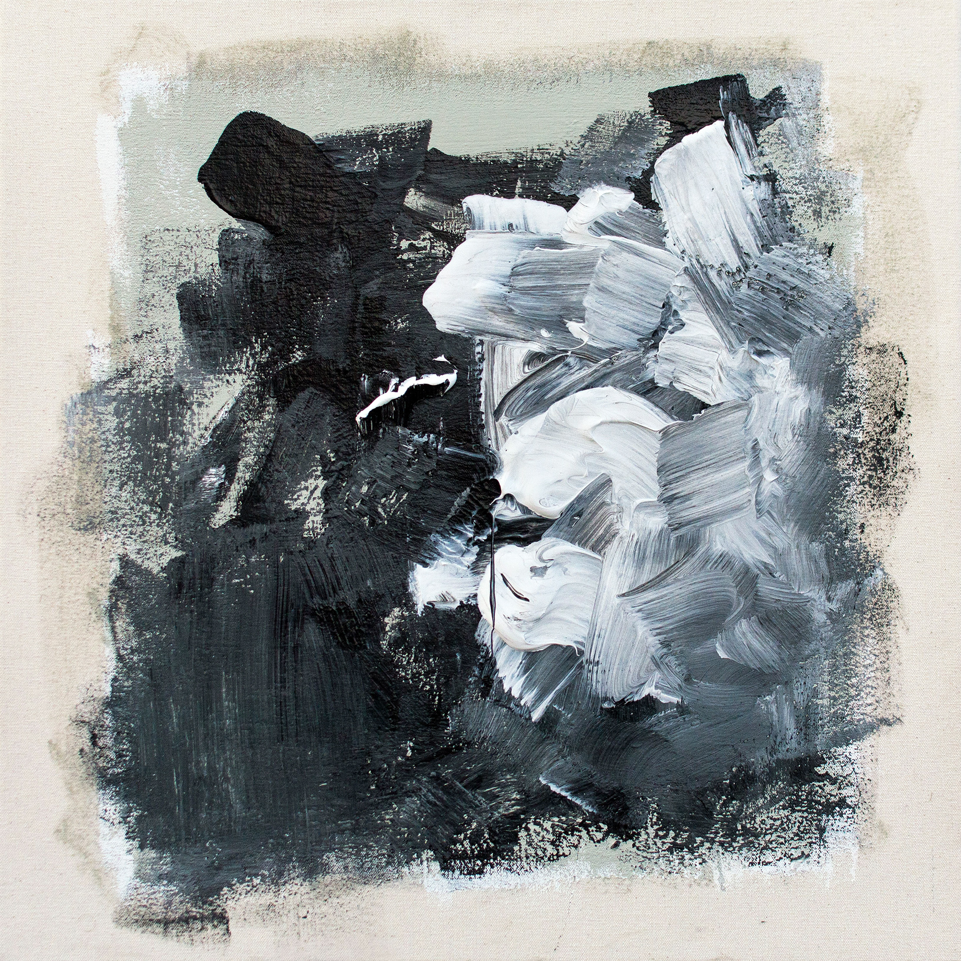 Angels | 2017 | 20 x 20 in. | Acrylic, enamel and oil on canvas | Available