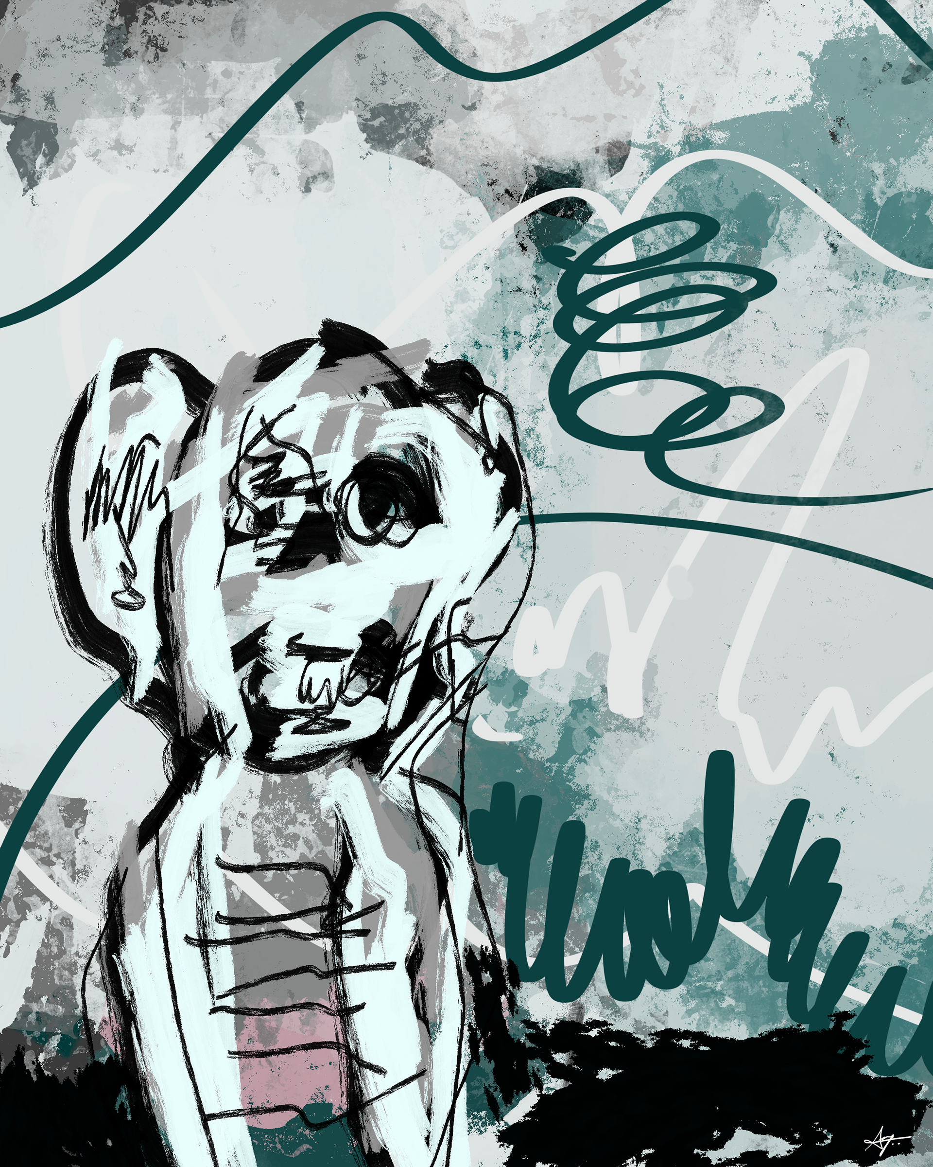 Sanyo | 2022 | 2400 x 3000 px | Digital Mixed Media
