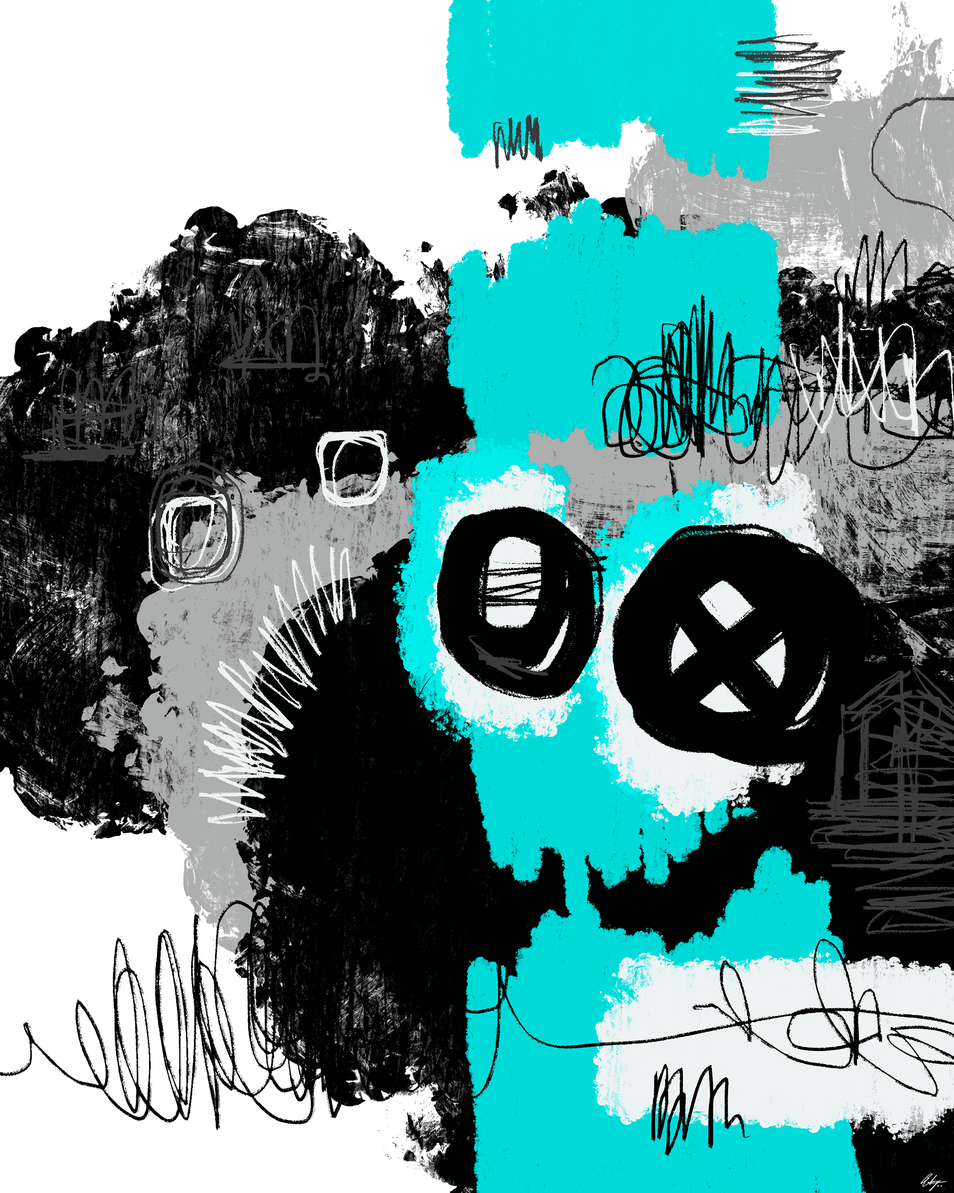 Mr. Brightside | 2022 | 2400 x 3000 px | Digital Mixed Media