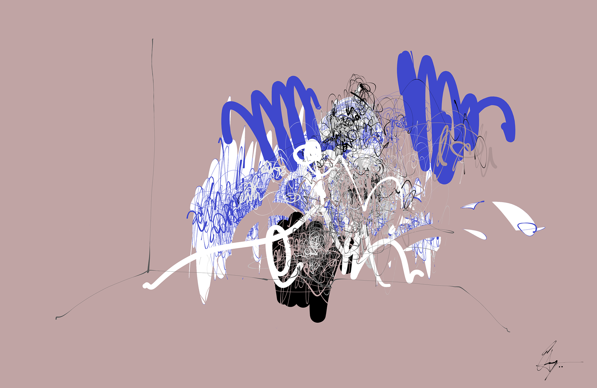 Mural | 2019 | 19 x 13 in. | Digital artwork | Prints available