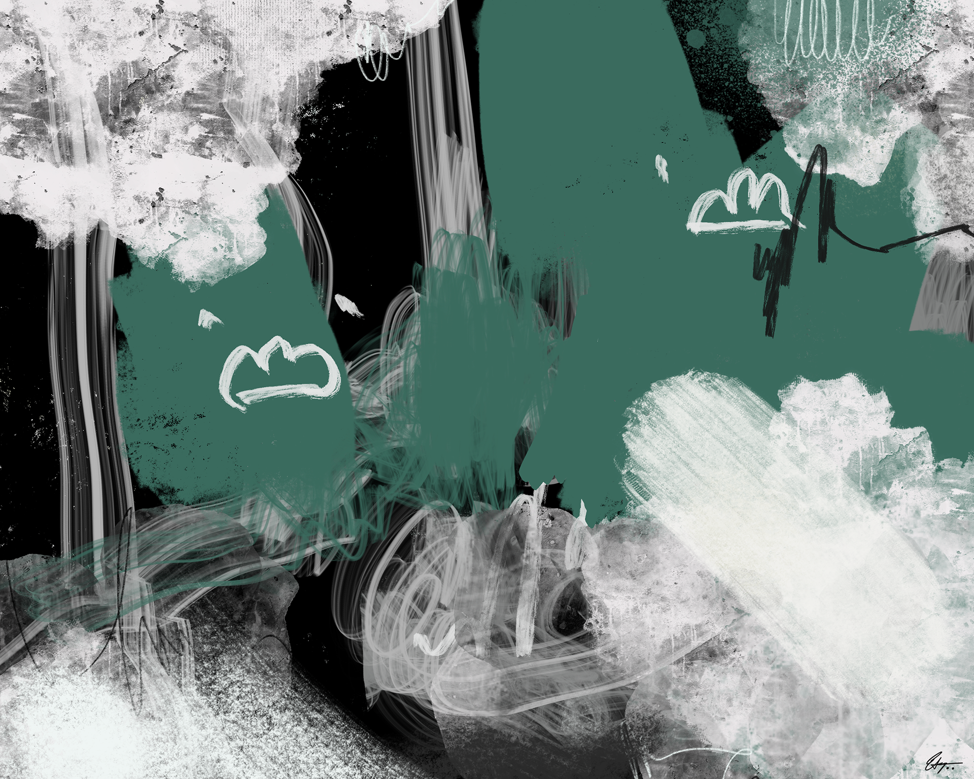 Entre Las Nubes | 2022 | 3000 x 2400 px | Digital Mixed Media